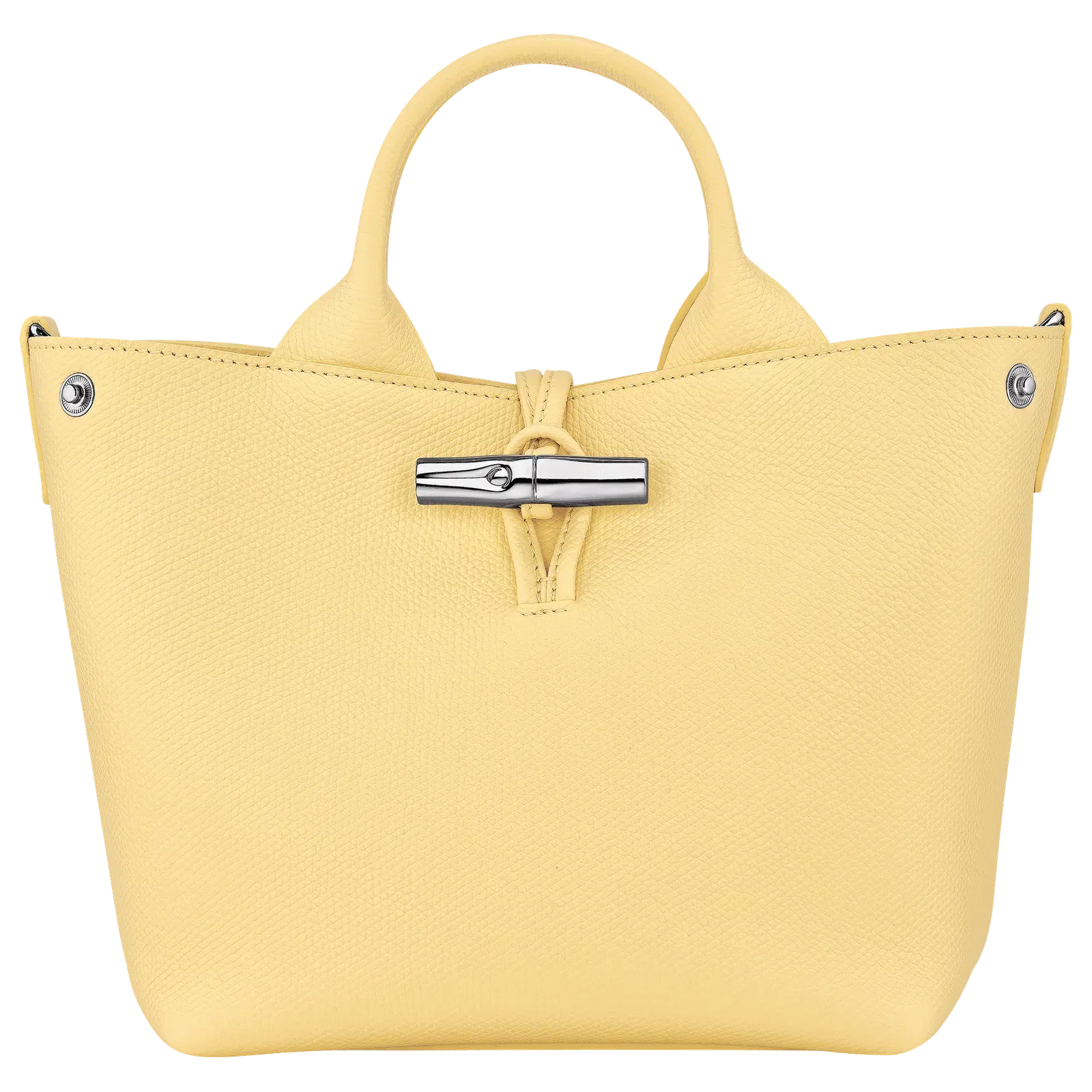 Longchamp Le Roseau S Handbag Yellow Chick