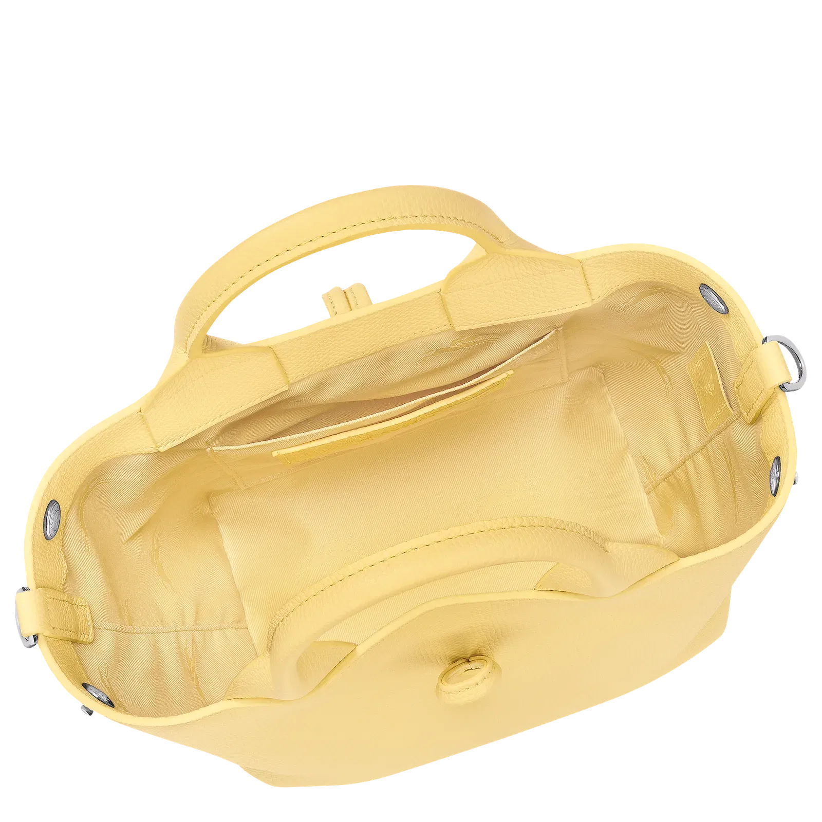 Longchamp Le Roseau S Handbag Yellow Chick