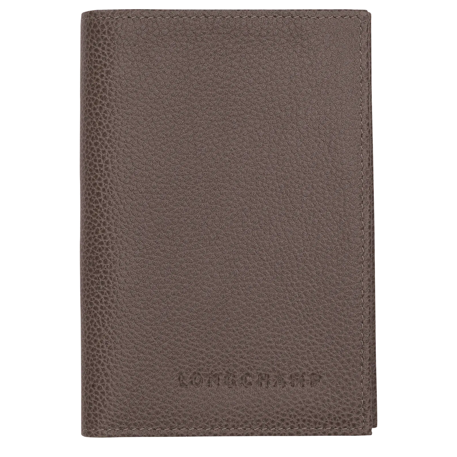 Longchamp Le Foulonné Passport cover Taupe