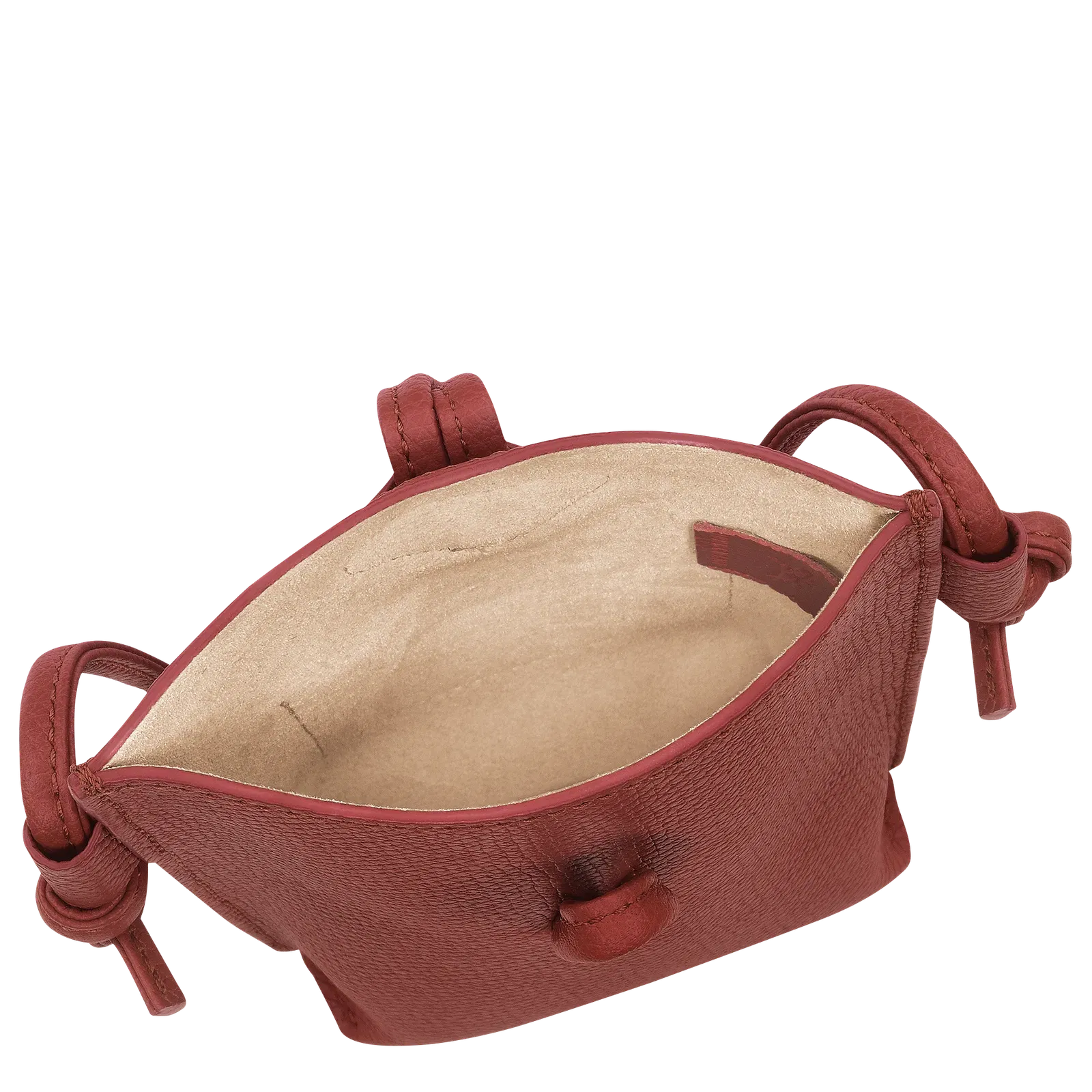 Longchamp Le Roseau Phone case Chestnut