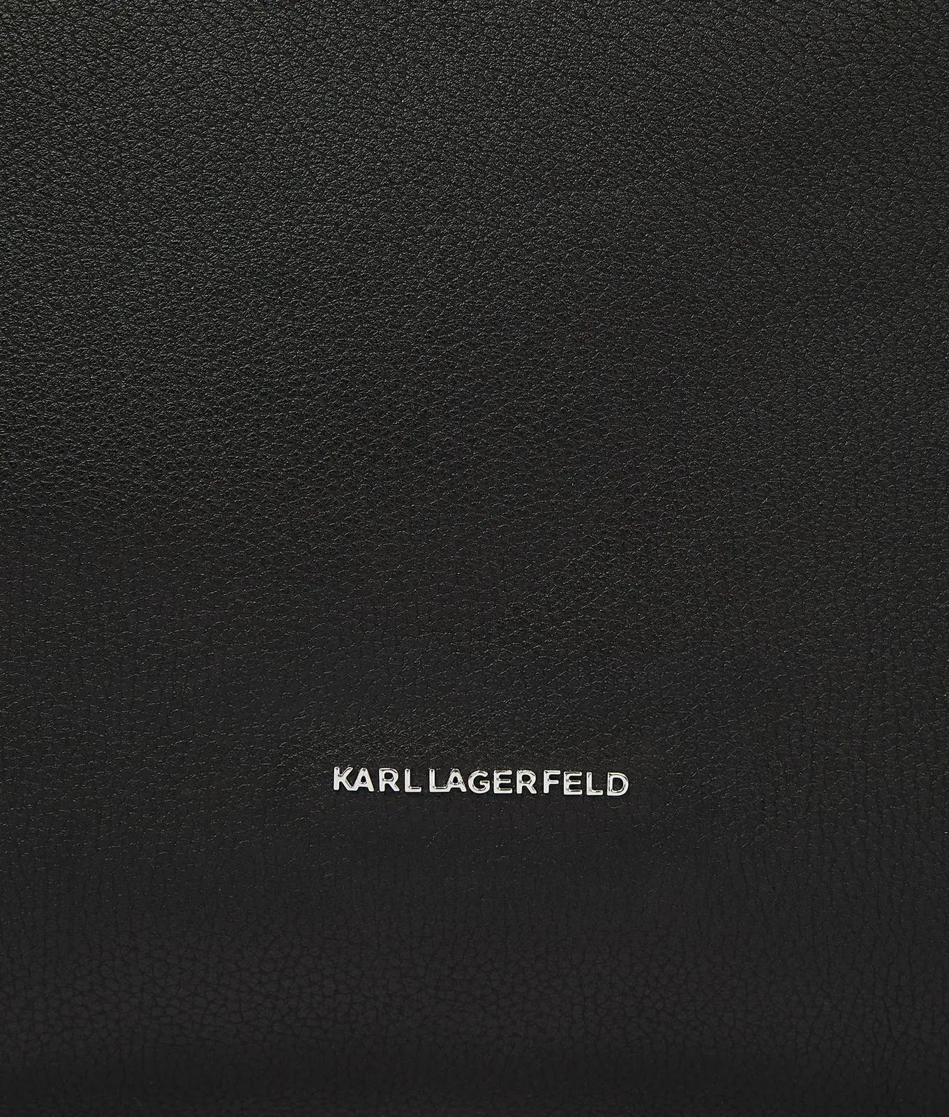 KarlLagerfeld Krocky Marais Medium Tote Bag Black-Nickel