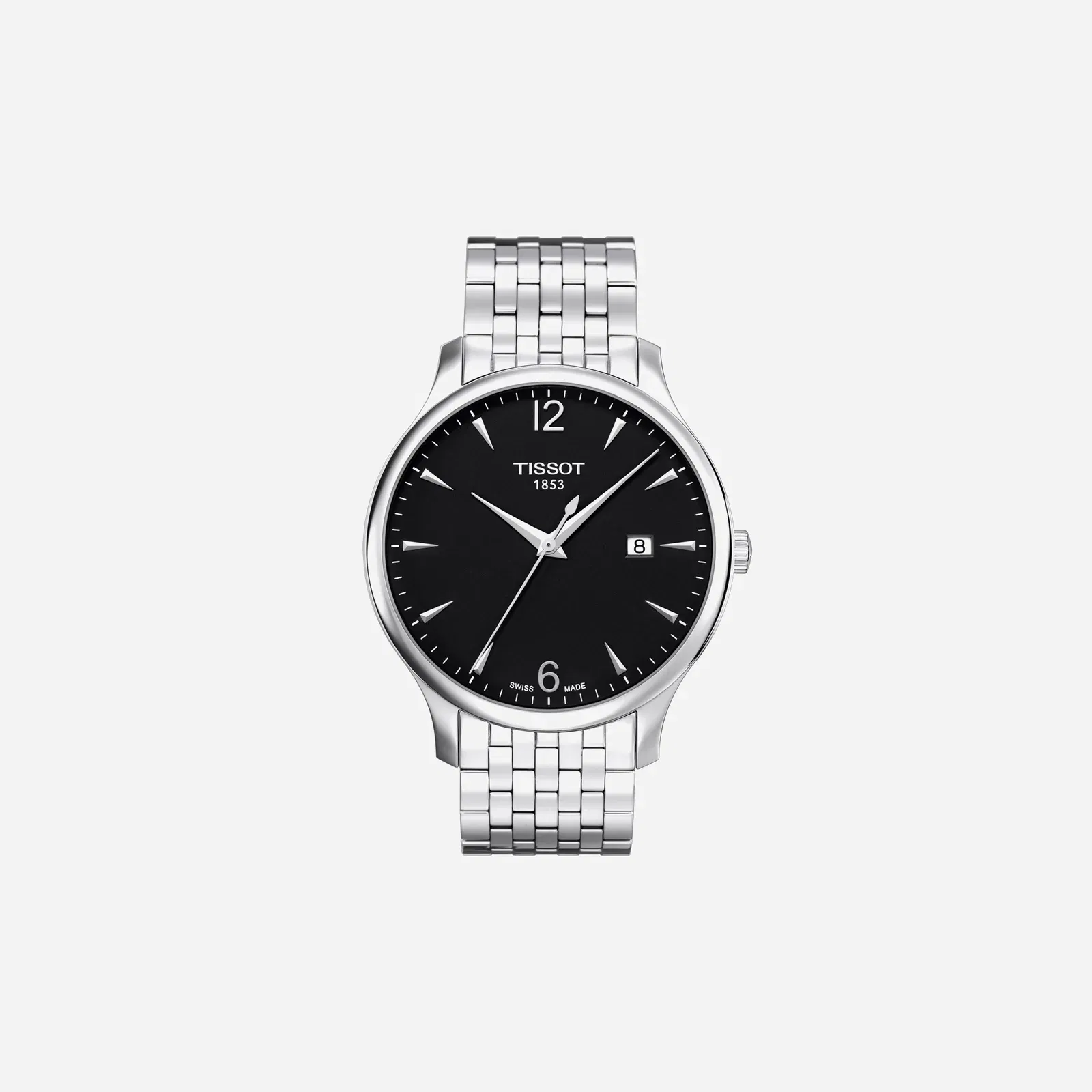 Tissot Tradition Quartz Dial Grey Stainless Steel Watch