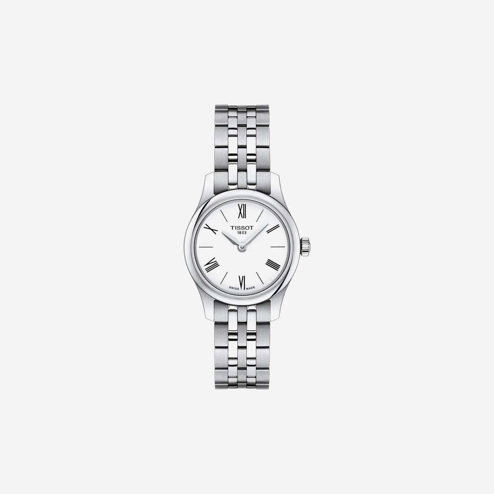 Tissot Tradition 5.5 Lady E61.031 Dial Grey Stainless Steel Watch