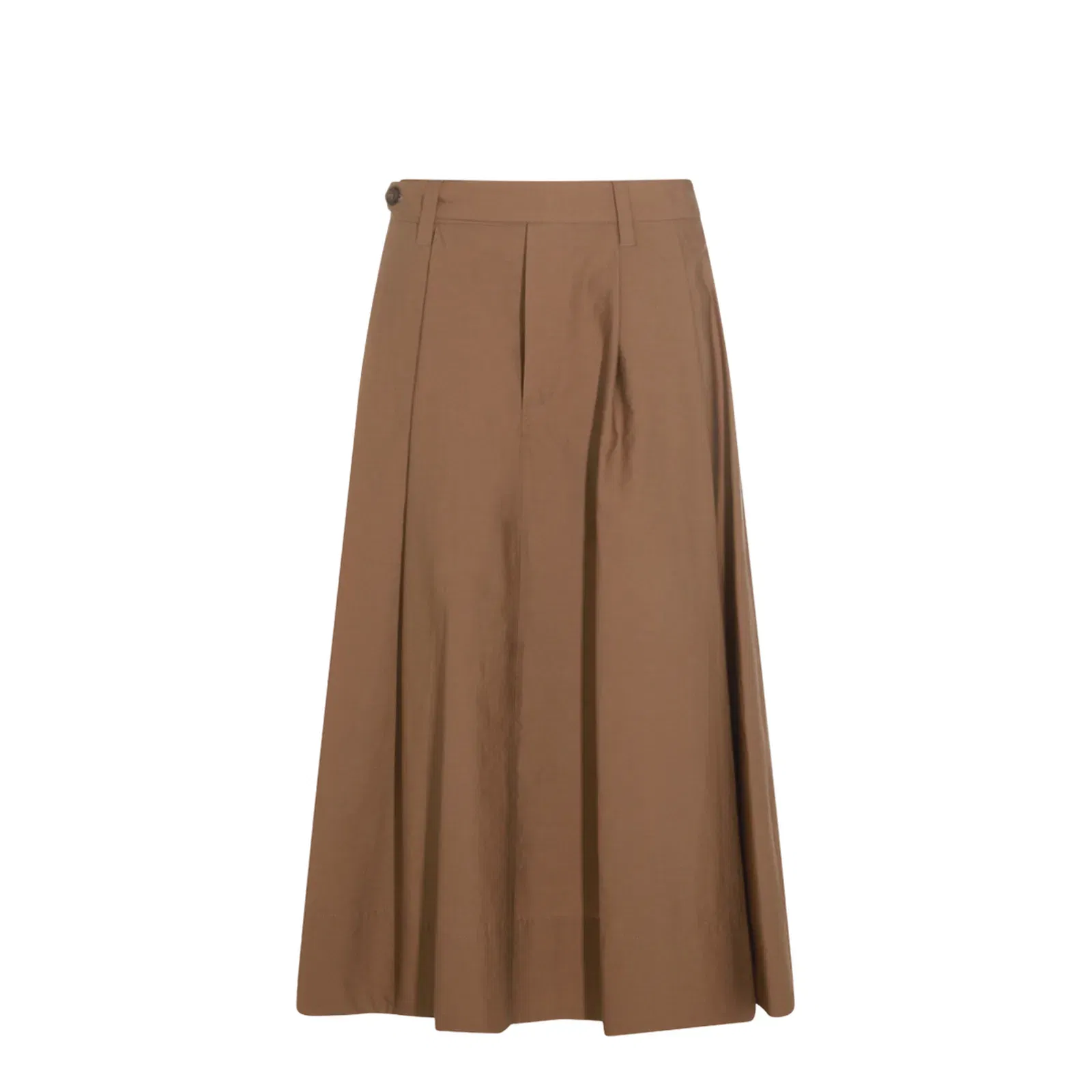 Women's Cotton Skirt Brown
