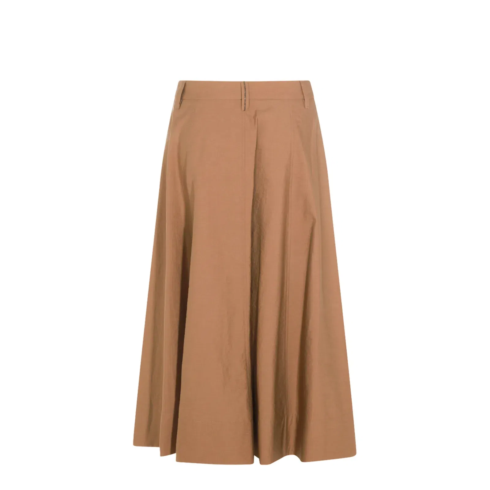 Women's Cotton Skirt Brown