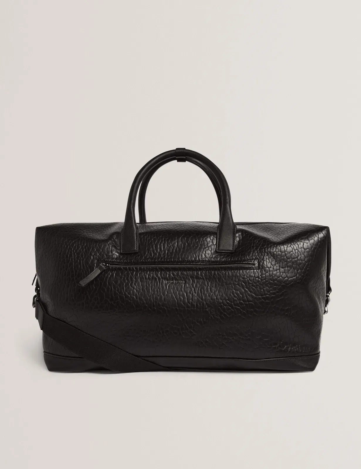 Ted Baker Persie Large Pebbled Faux Leather Holdall Bag Black