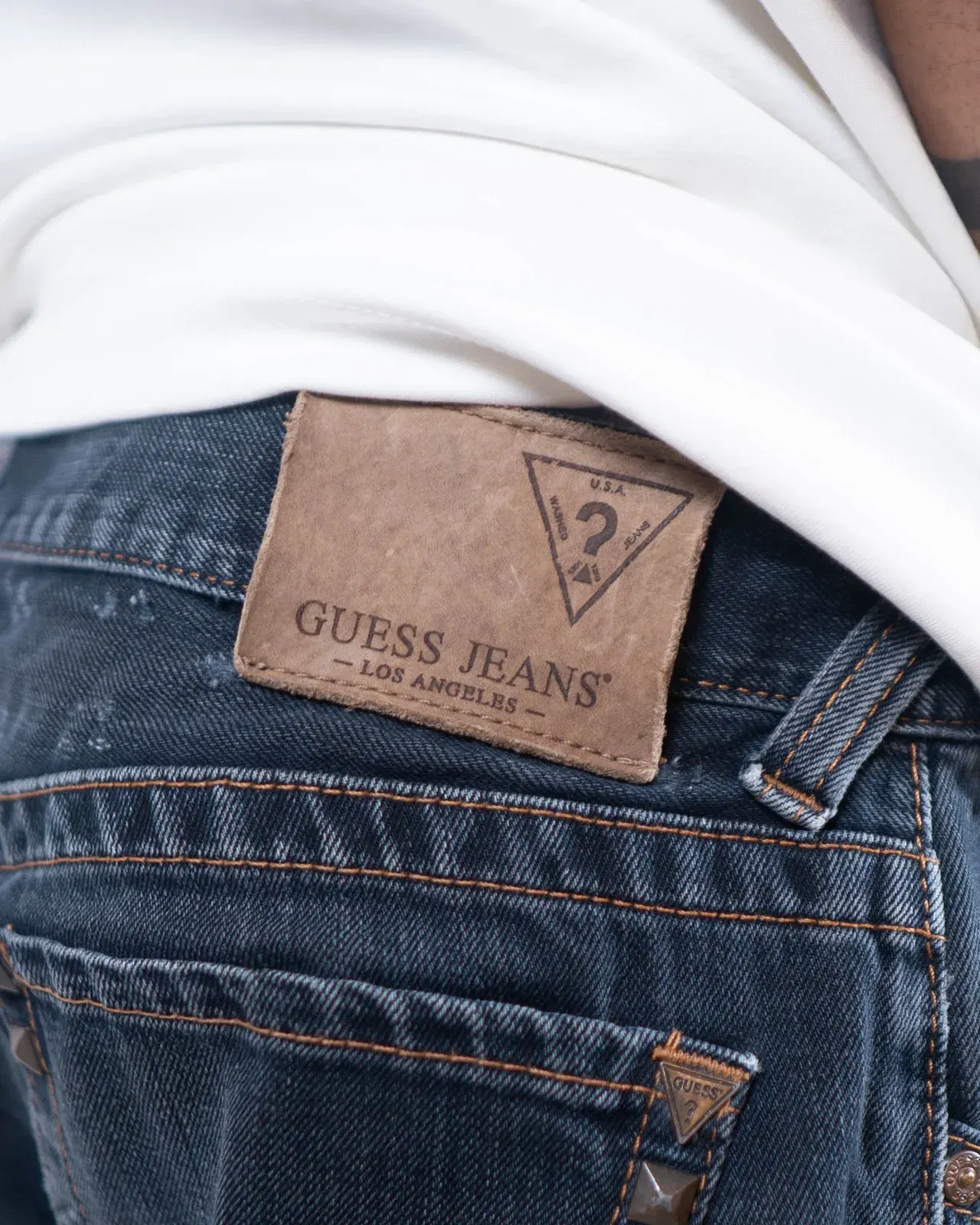 Vintage Guess Faded Black Denim (31)