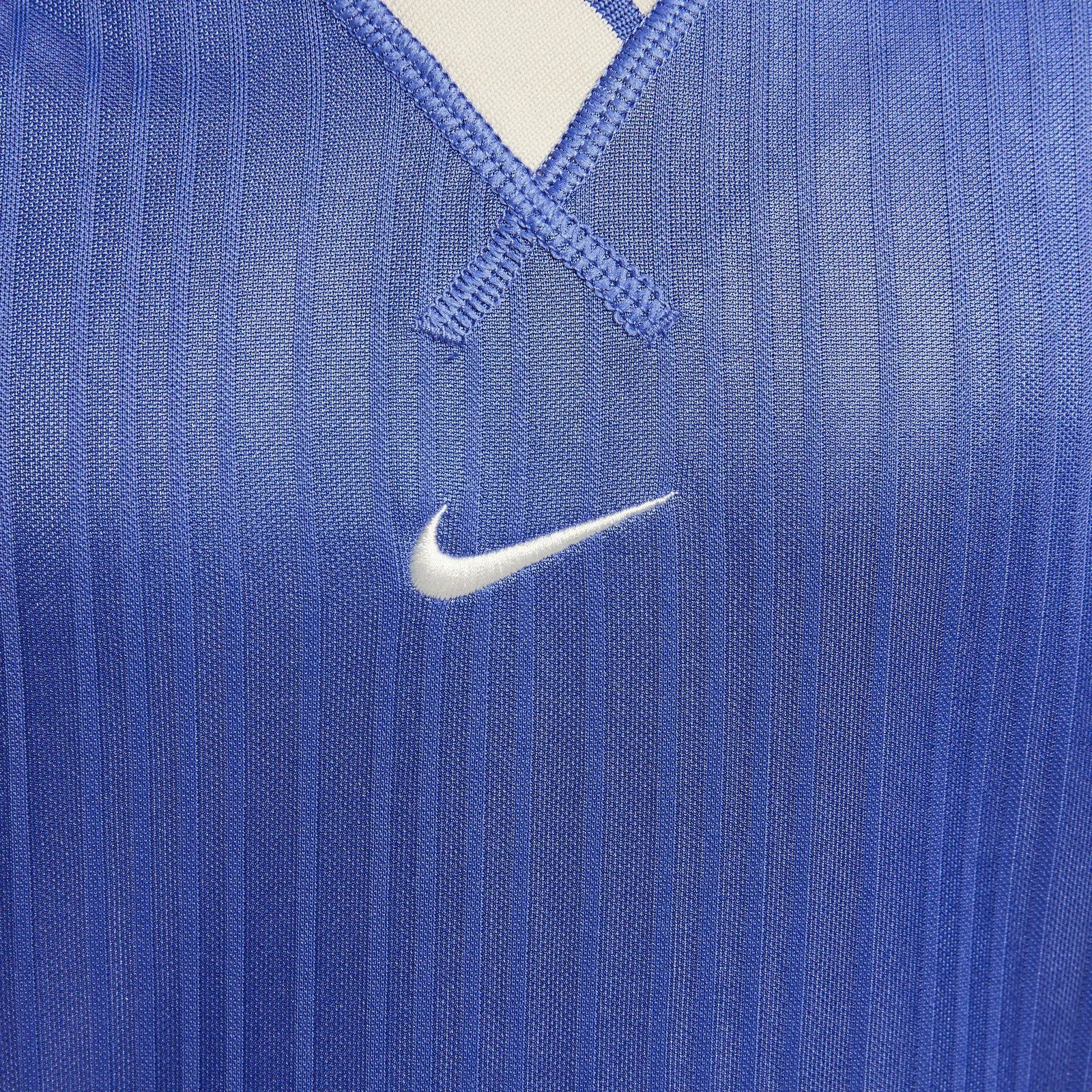 NIKE SPORTSWEAR OVERSIZED JERSEY TUNIC { LT MEDIUM BLUE/CHALK/CHALK