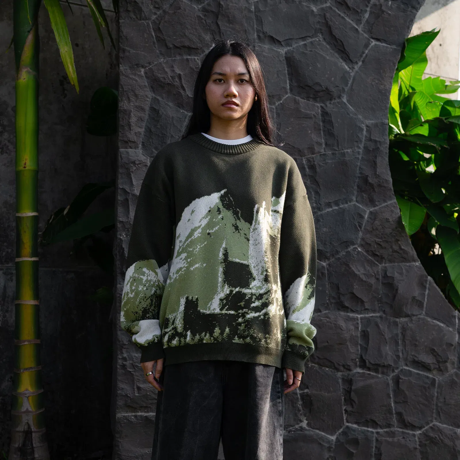 Superkicks FW25 MONASTERY SWEATSHIRT { GREEN