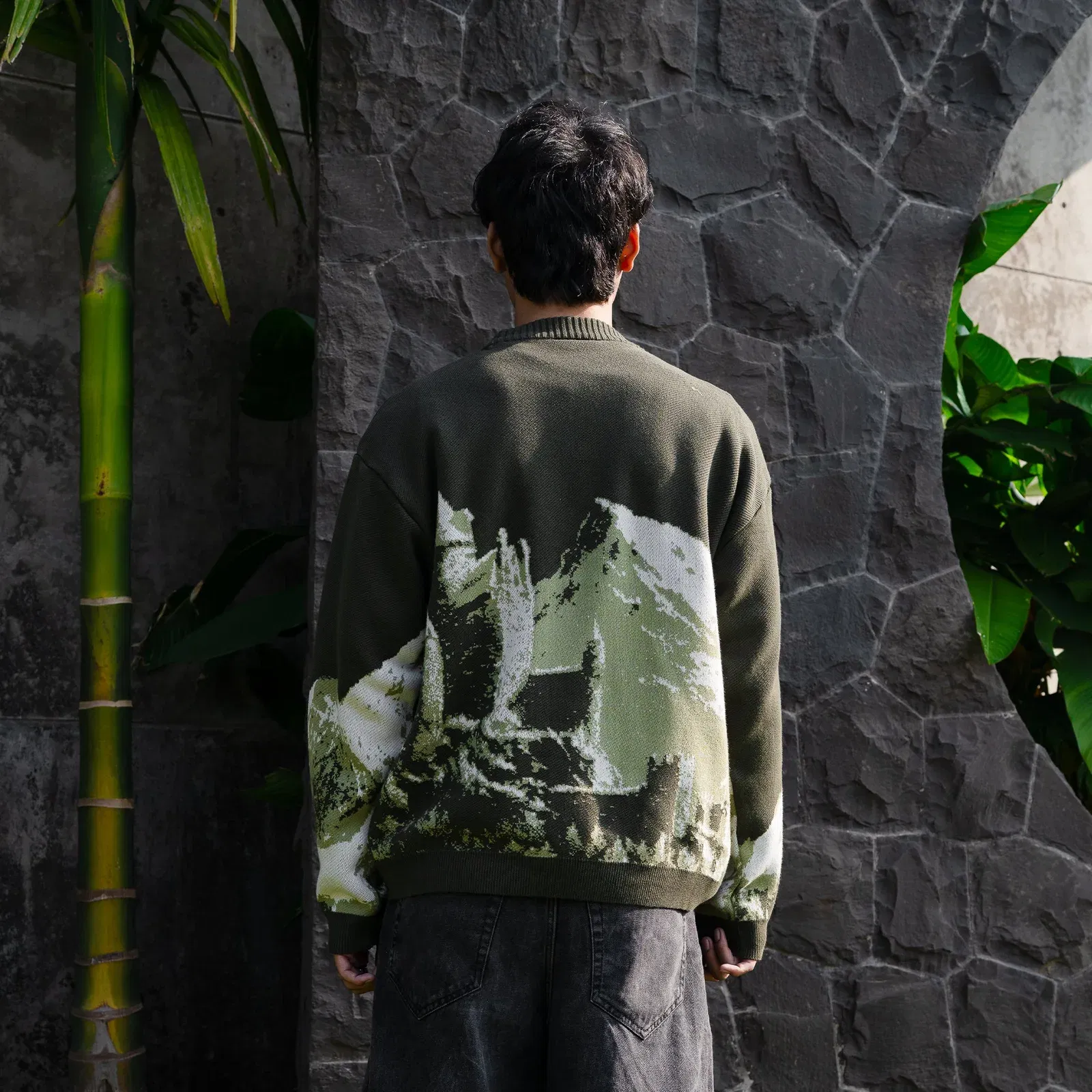 Superkicks FW25 MONASTERY SWEATSHIRT { GREEN