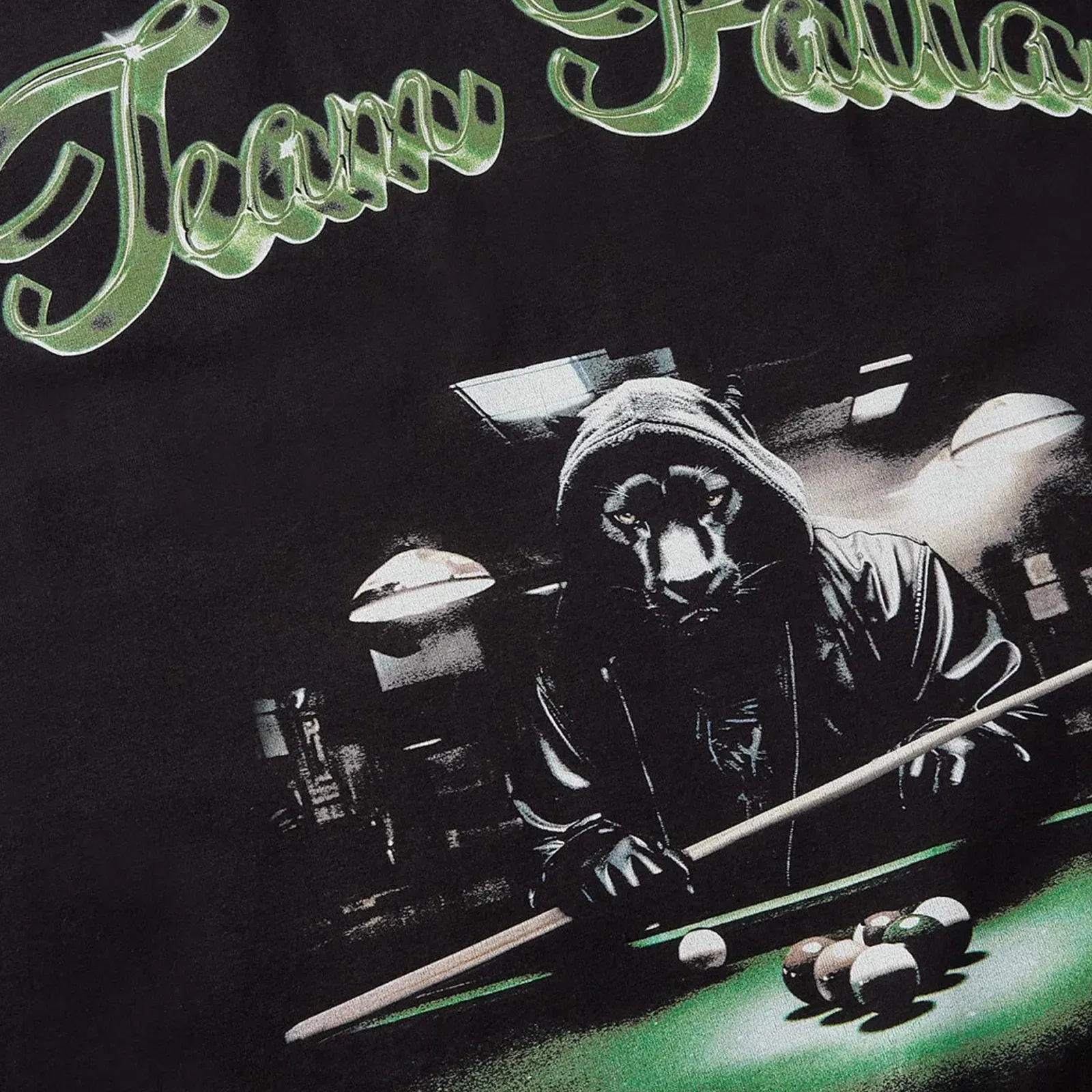 PATTA PATTA BILLIARD T-SHIRT { BLACK