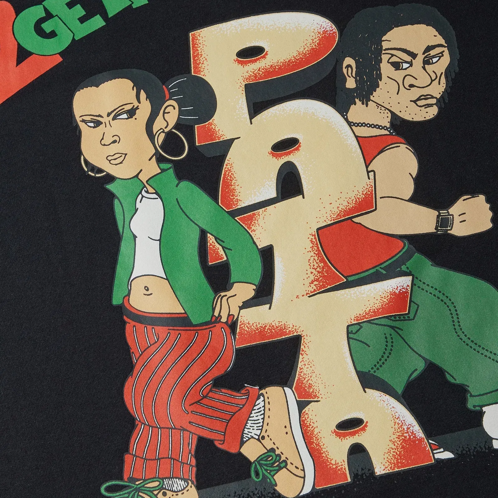 PATTA 2GETHA4EVA T-SHIRT { BLACK