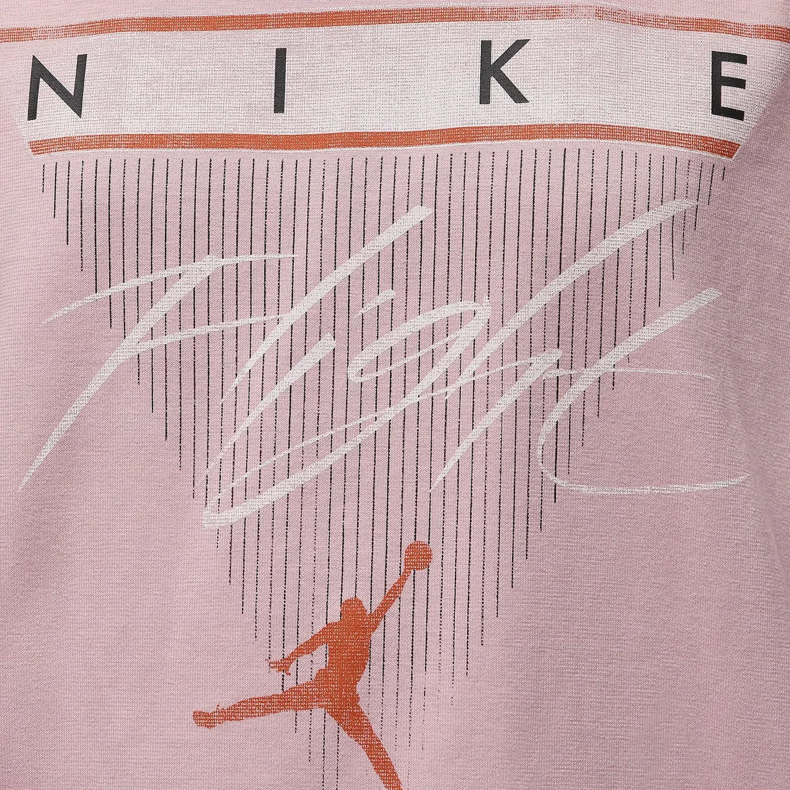 Nike FLIGHT HERITAGE GRAPHIC T-Shirt { PINK GLAZE/COSMIC CLAY