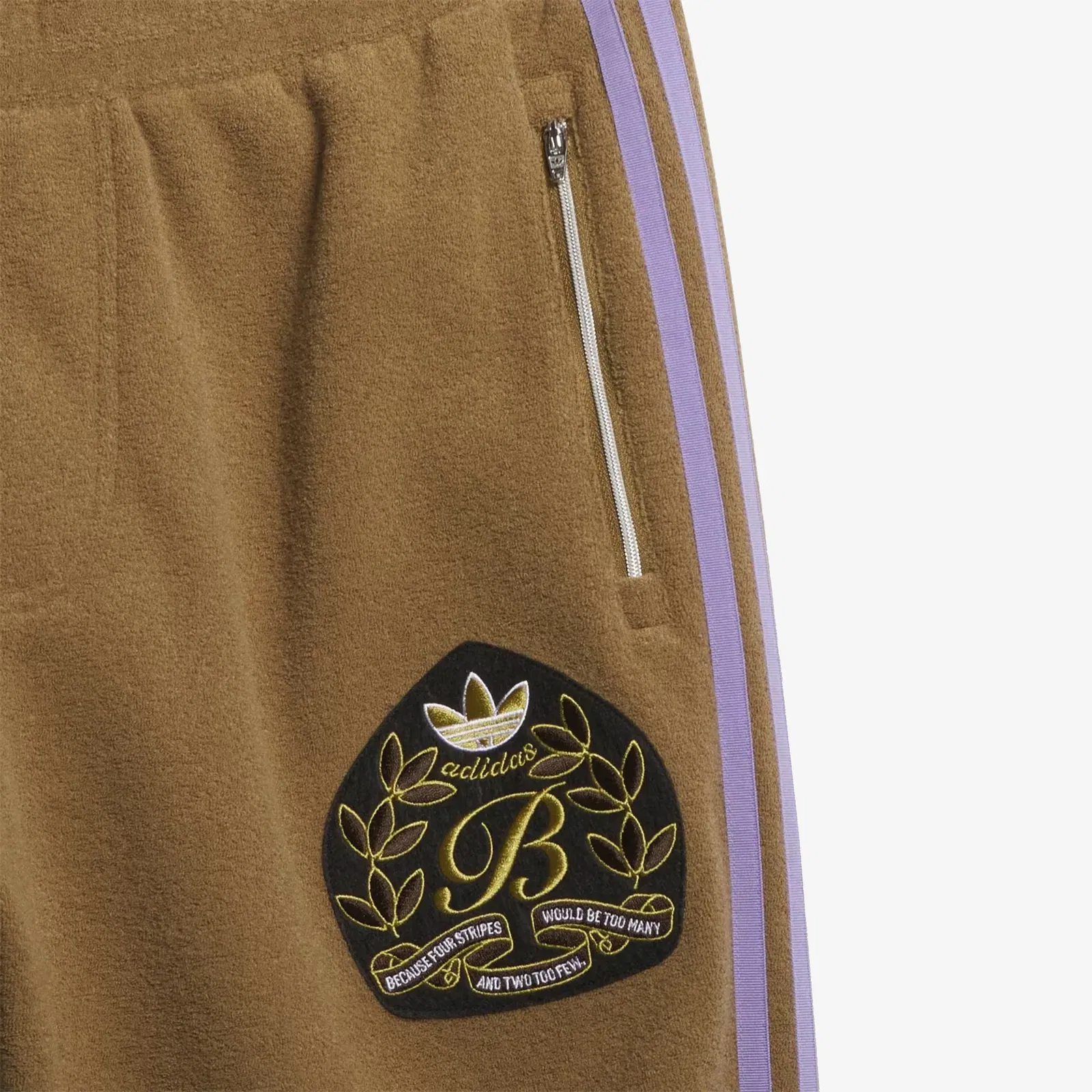 Adidas Originals BOUCLE TRACKPANT { EARTH/MAGIC LILAC
