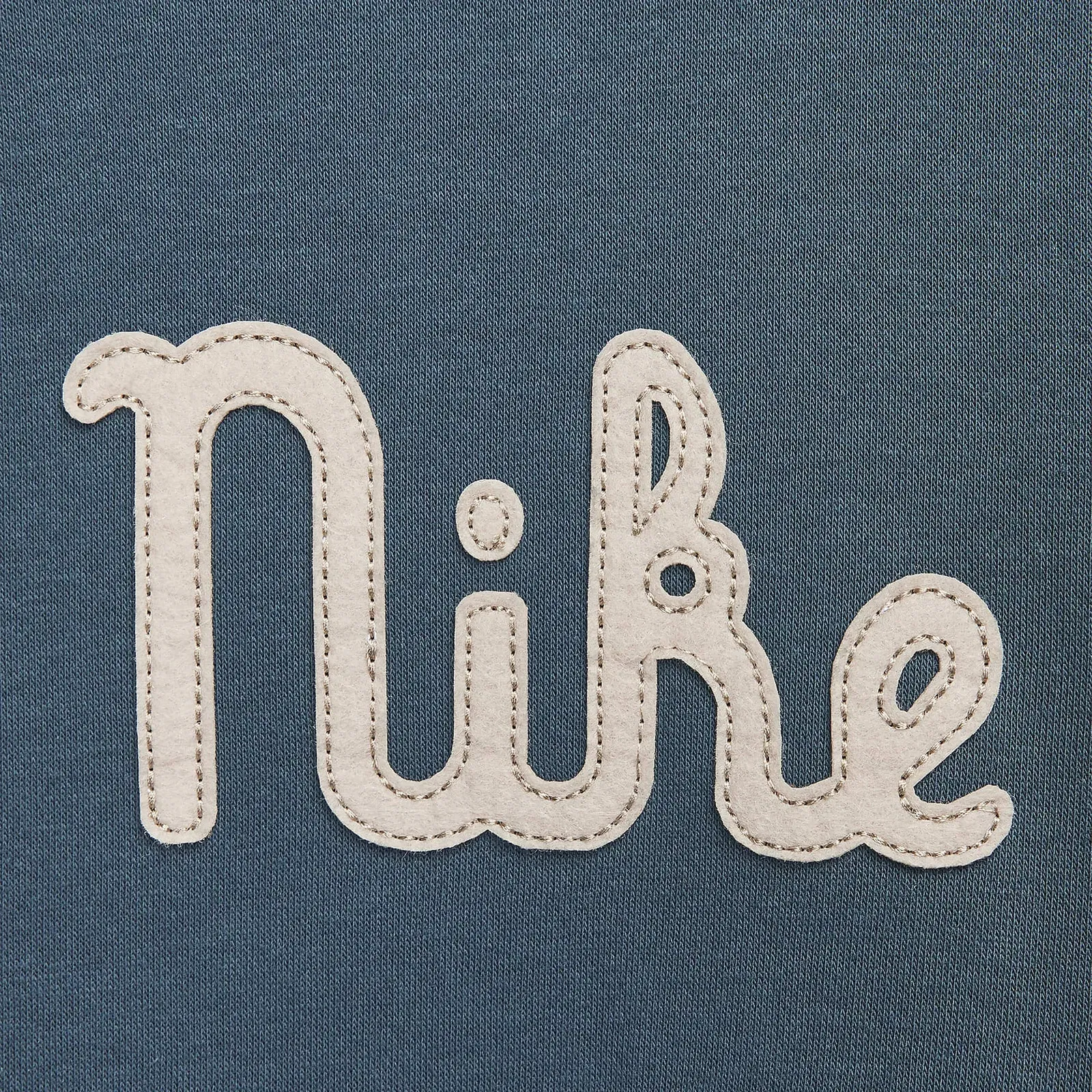 Nike CREW-NECK FLEECE SWEATSHIRT { DEEP JUNGLE/KHAKI/CAMPFIRE ORANGE
