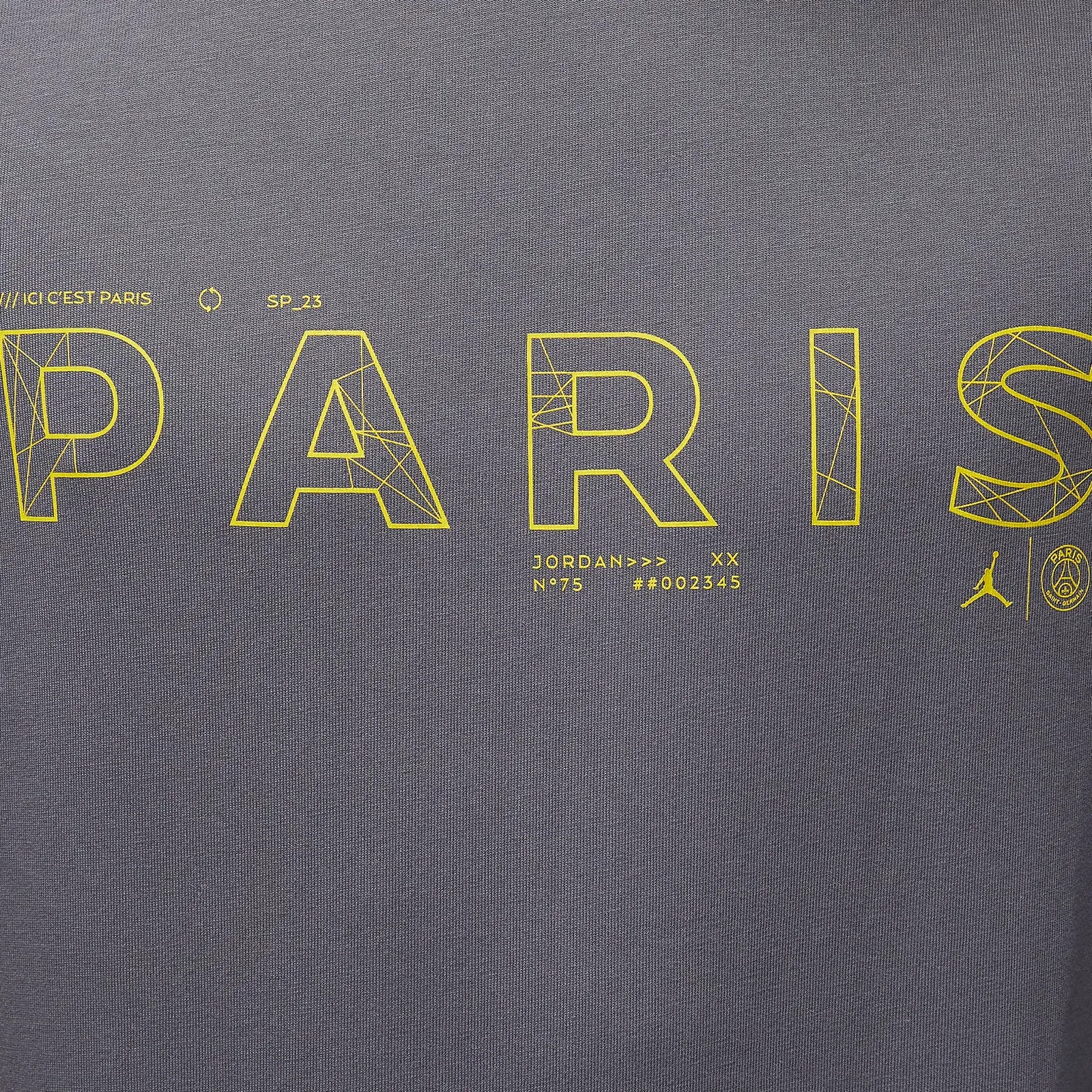 Jordan PARIS SAINT -GERMAIN { LT GRAPHITE/TOUR YELLOW