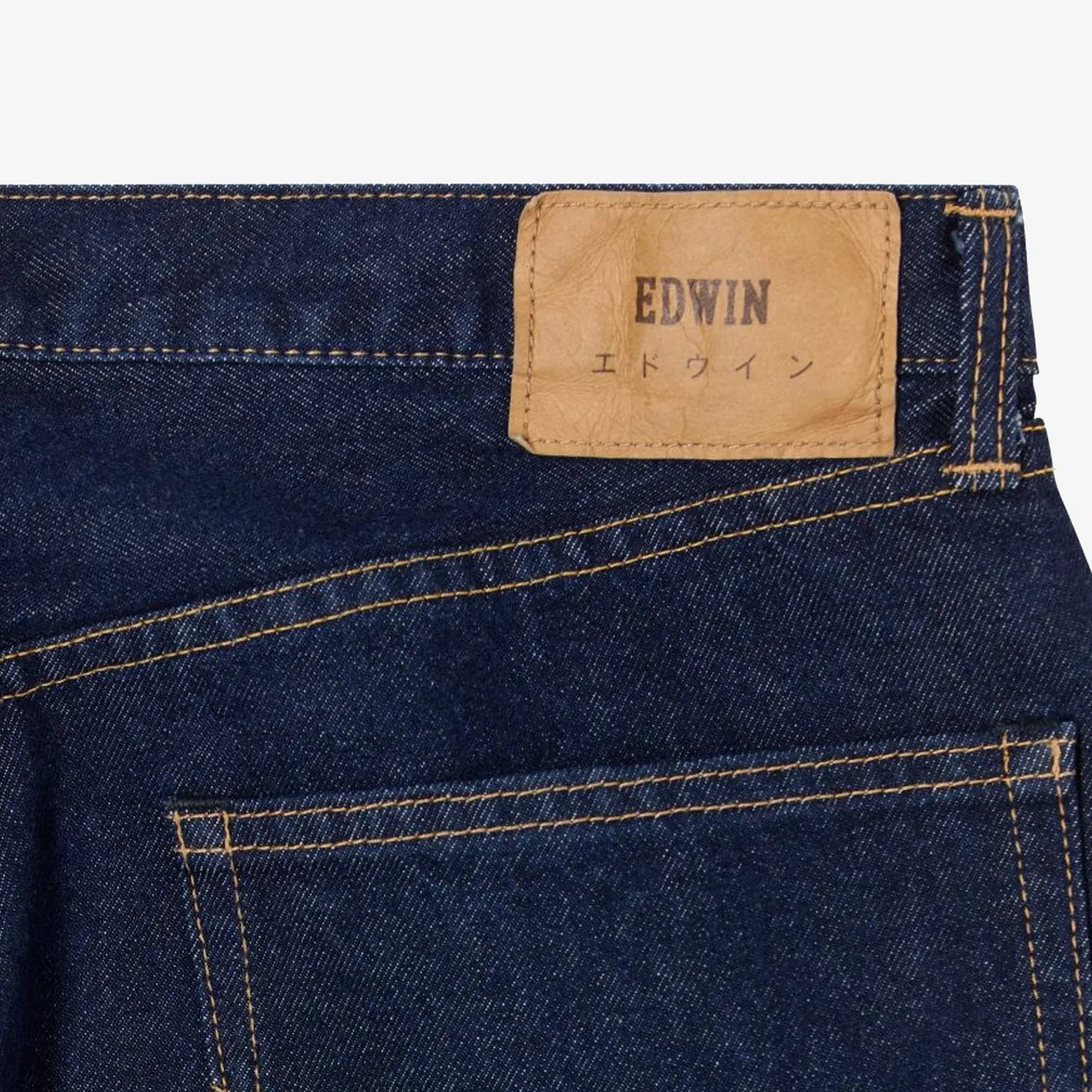 EDWIN WIDE PANT { DENIM/BLUE