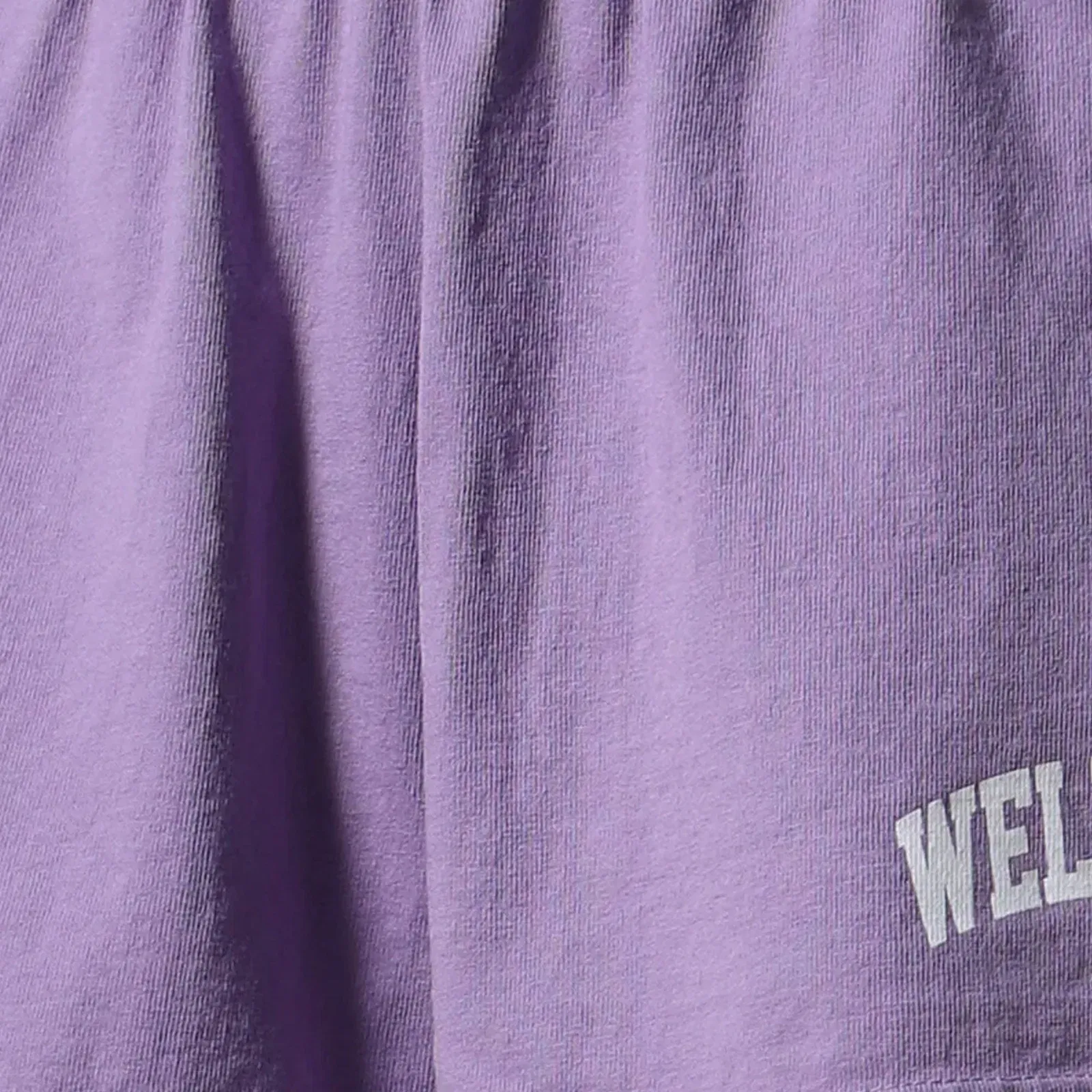 SPORTY & RICH WELLNESS IVY DISCO SHORT { VIOLET/WHITE