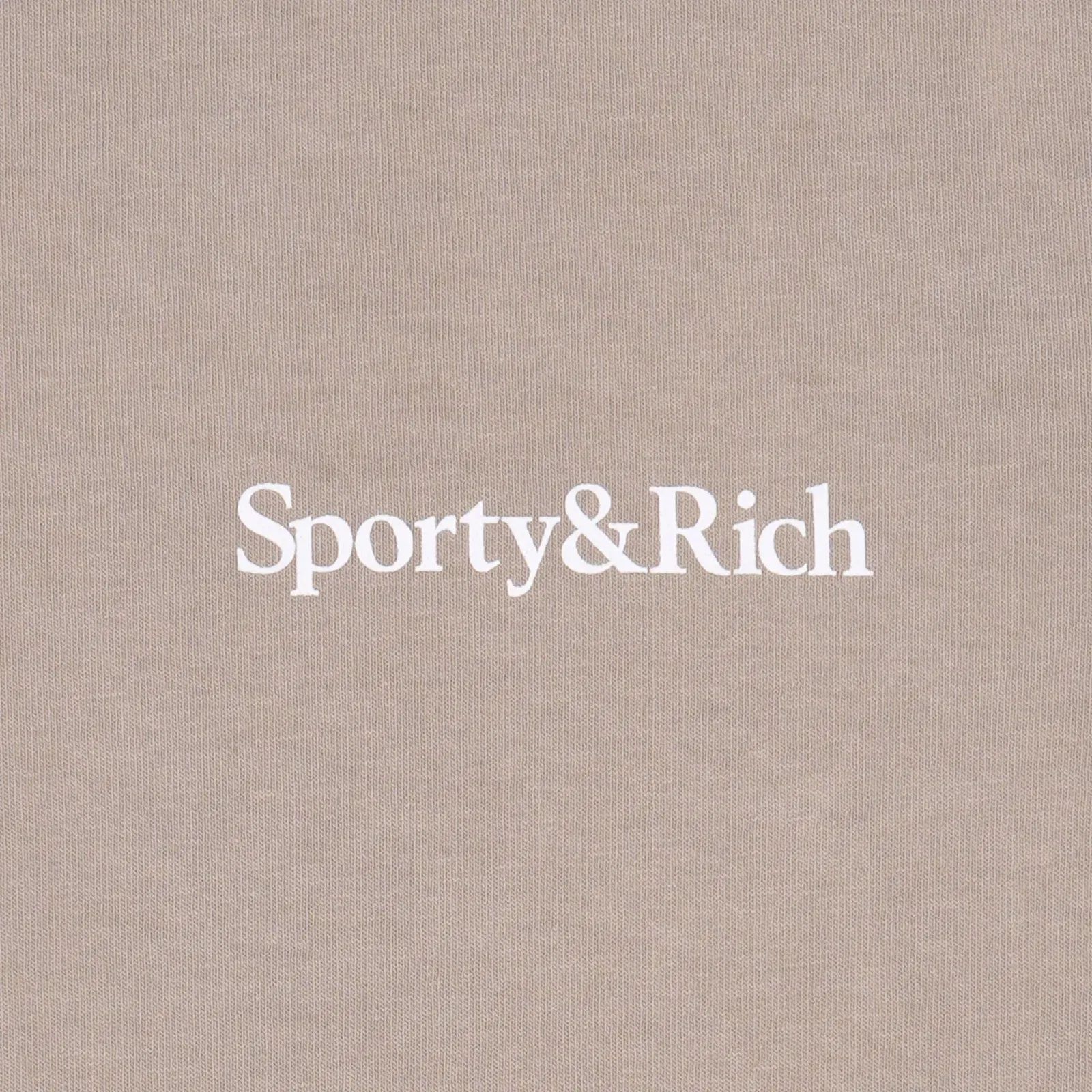 SPORTY & RICH HEALTH IS WEALTH HOODIE { ELEPHANT/WHITE