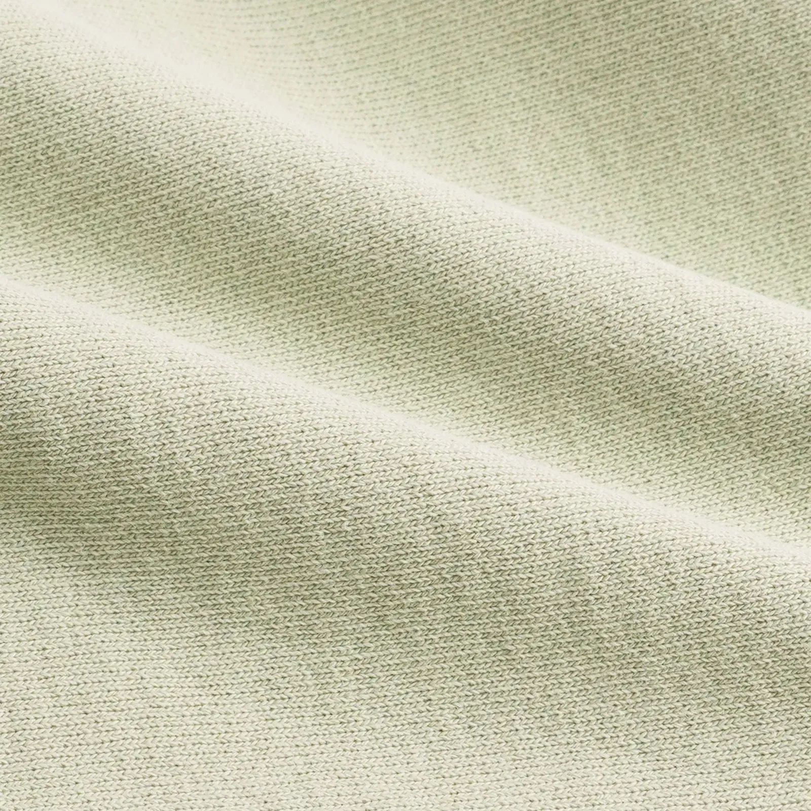 SPORTY & RICH VENDOME CROPPED CREWNECK { SAGE/WHITE