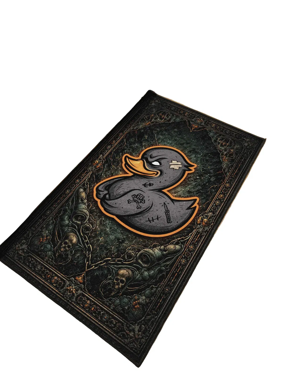 Angry Duck Traditional Washable Custom Rug