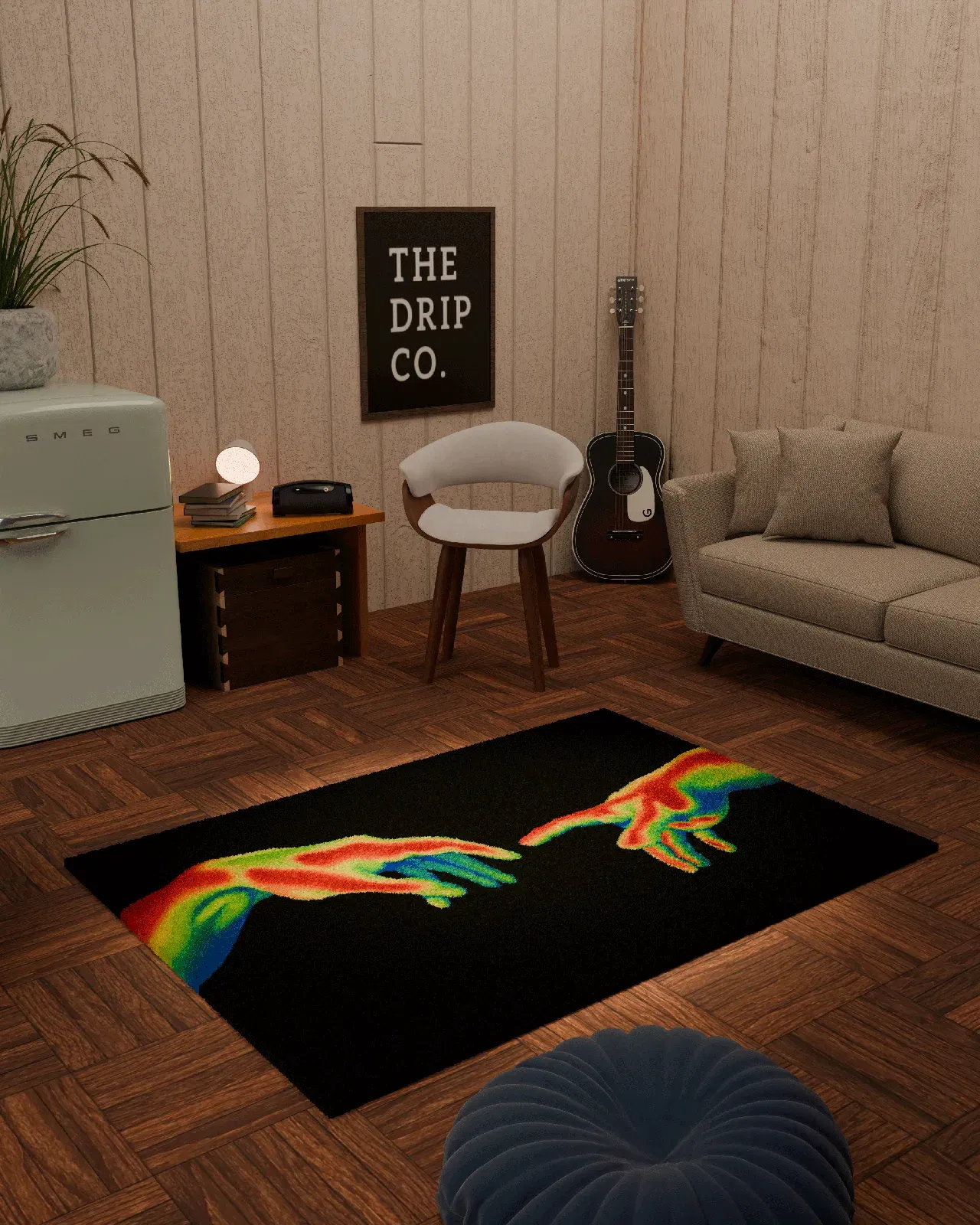 Love hands emotion Tufted Custom Rug