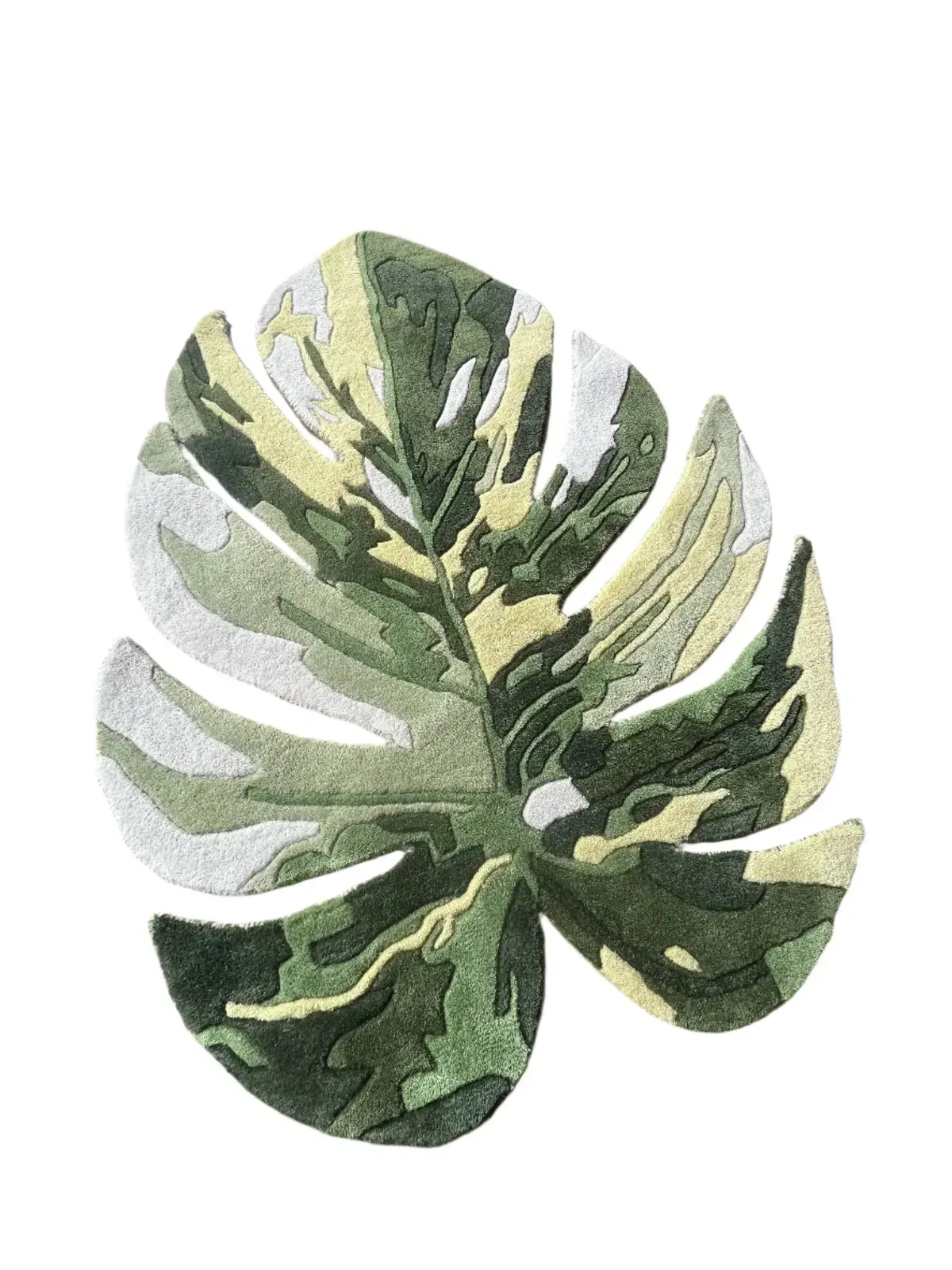 Monestera Leaf Custom Rug