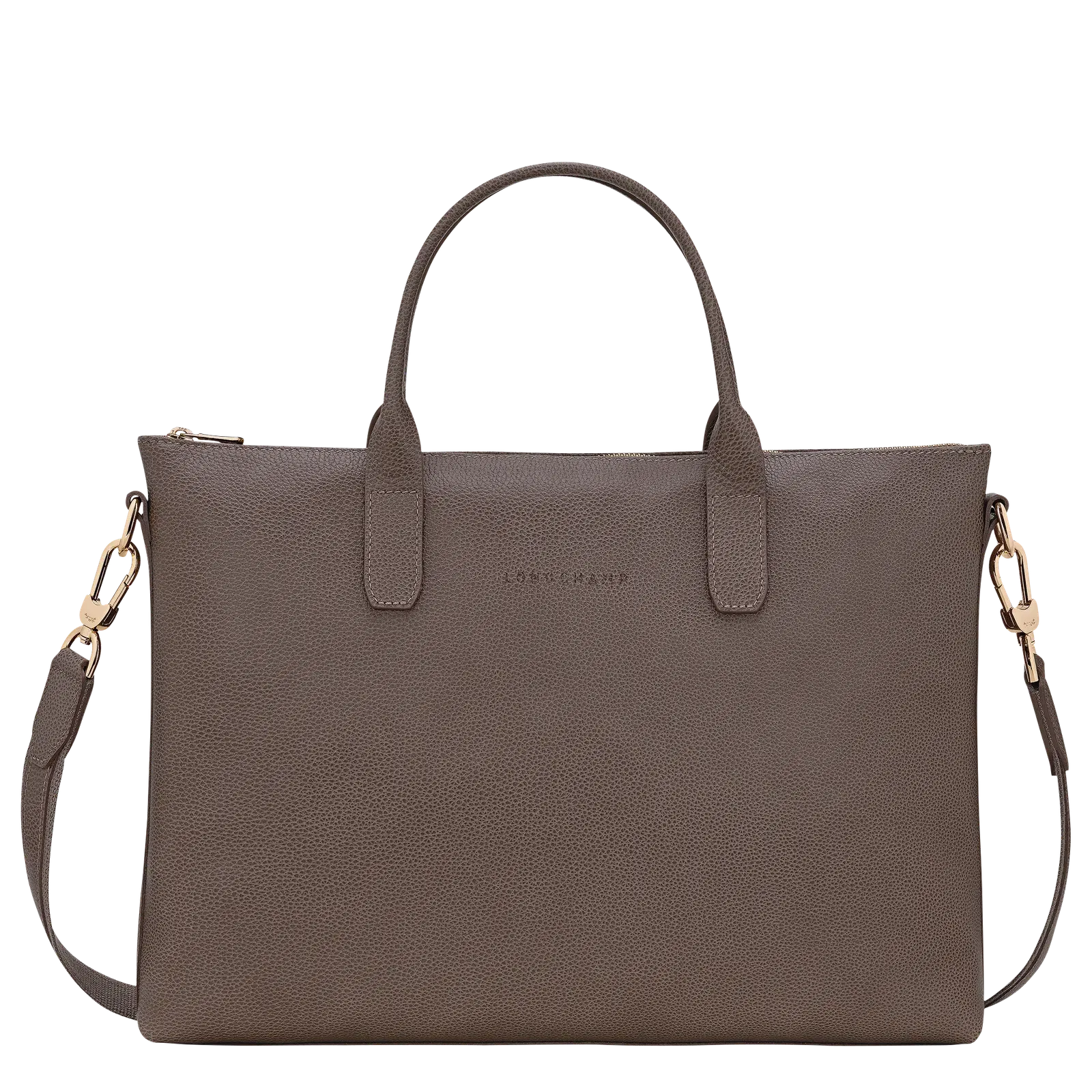 Longchamp Le Foulonné S Briefcase Taupe