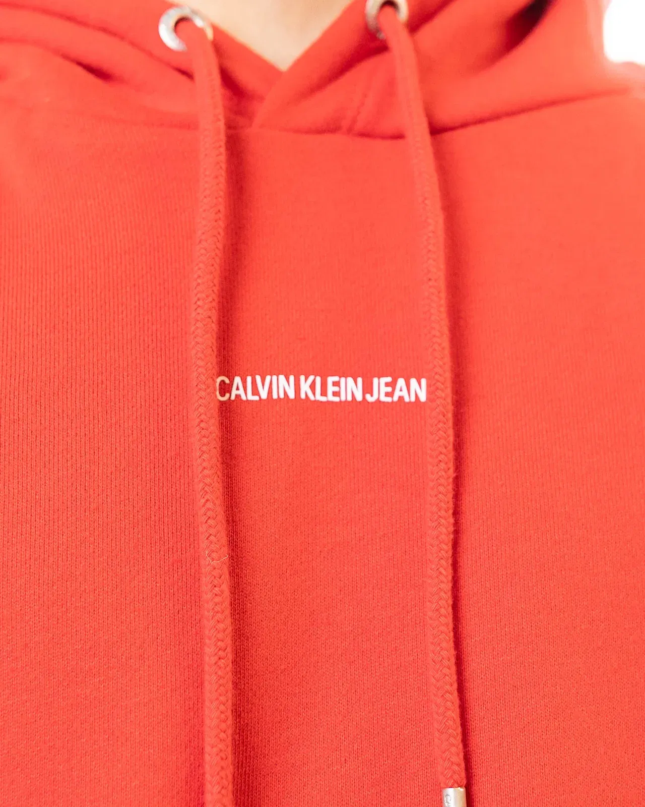 Calvin Klein Logo Hooded Sweatshirt (M)