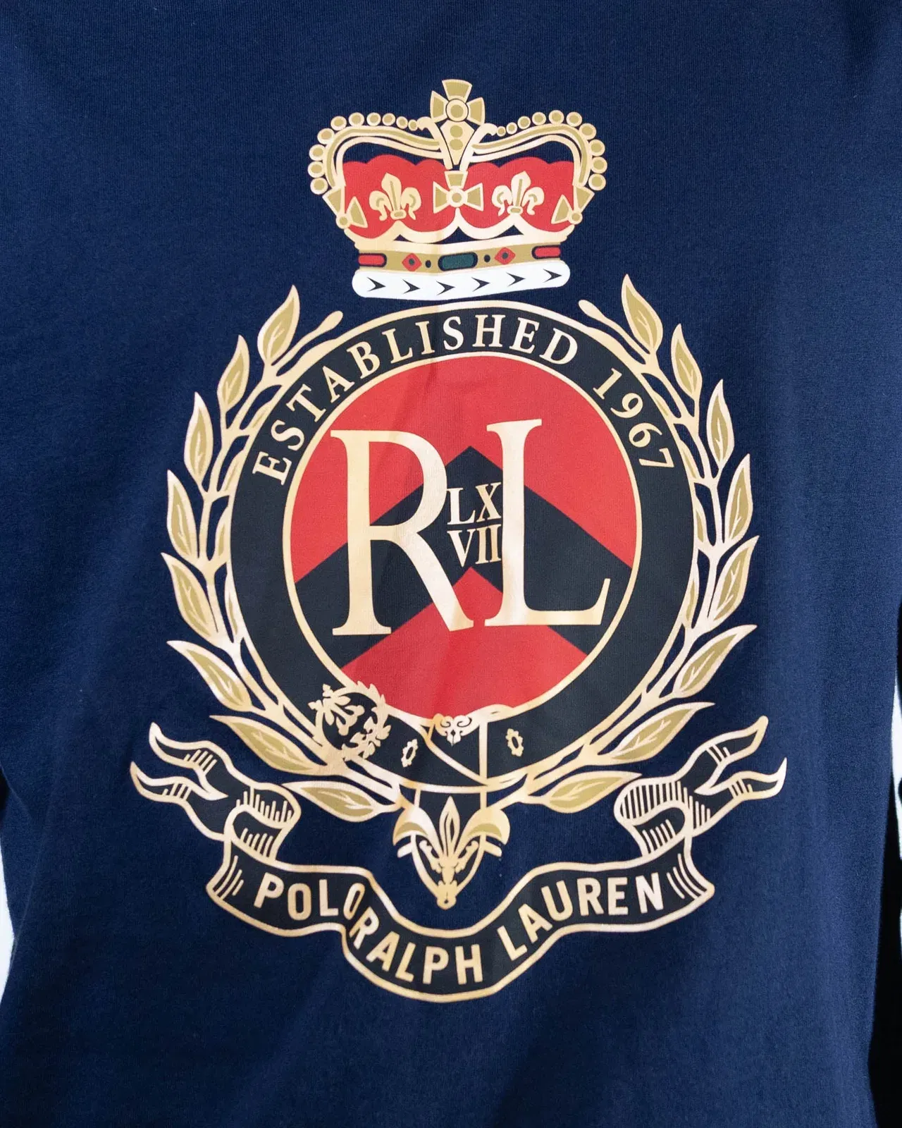 Polo Ralph Lauren Crest Logo Custom T-Shirt (S)