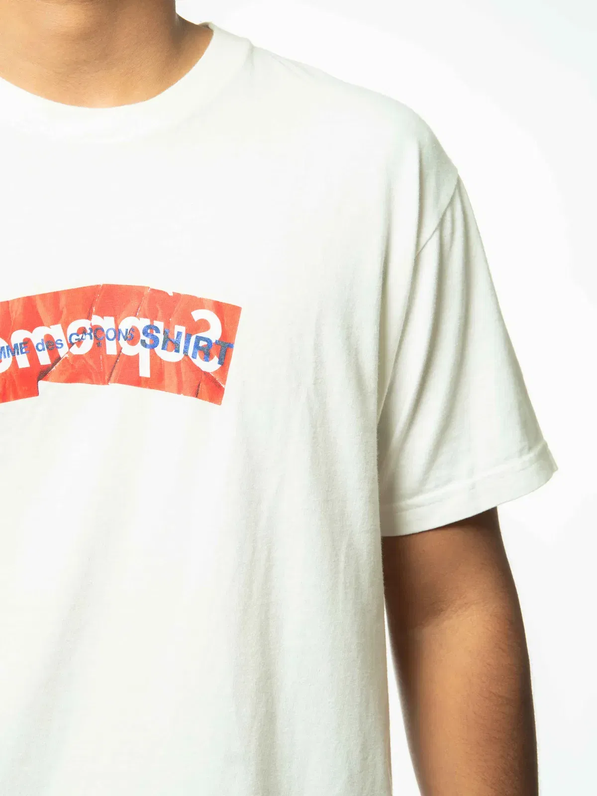 Supreme x Comme Des Garcons Box Logo T-Shirt (L)