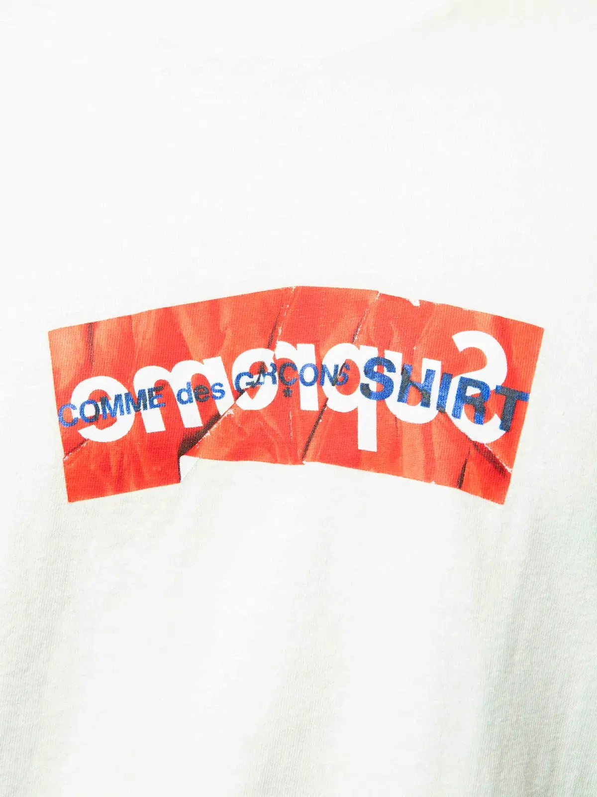 Supreme x Comme Des Garcons Box Logo T-Shirt (L)