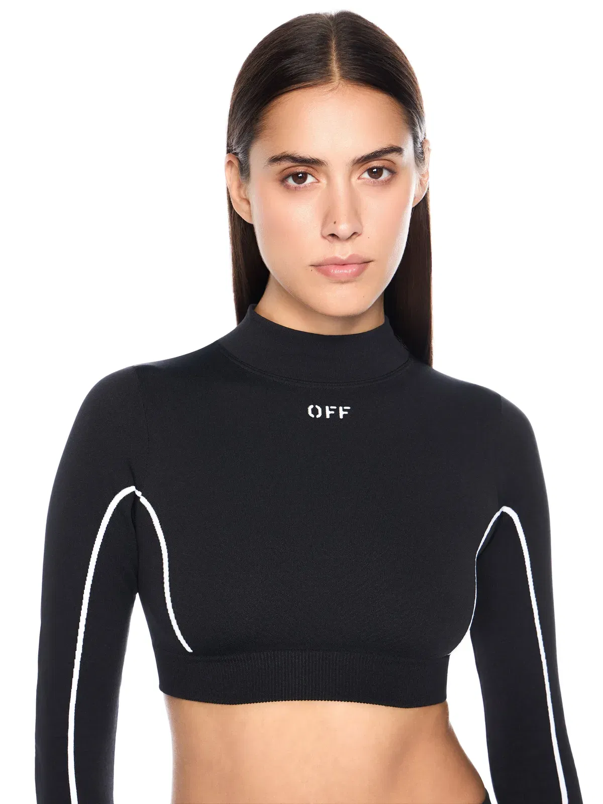 Off-White Off Stamp Seamless Crop Top