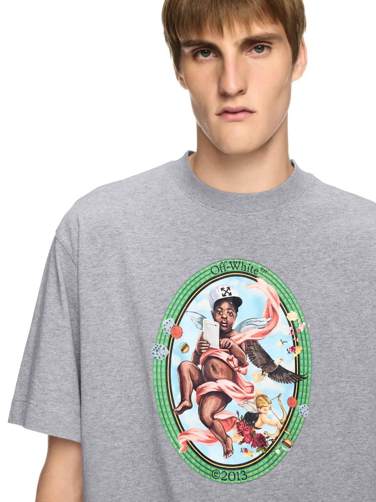 Off-White Fresco Oval Skate Ss Tee