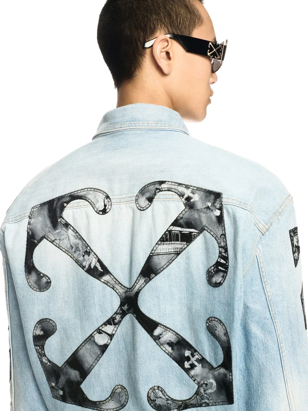 Off-White Fresco Diag Arr Den Milit Shi