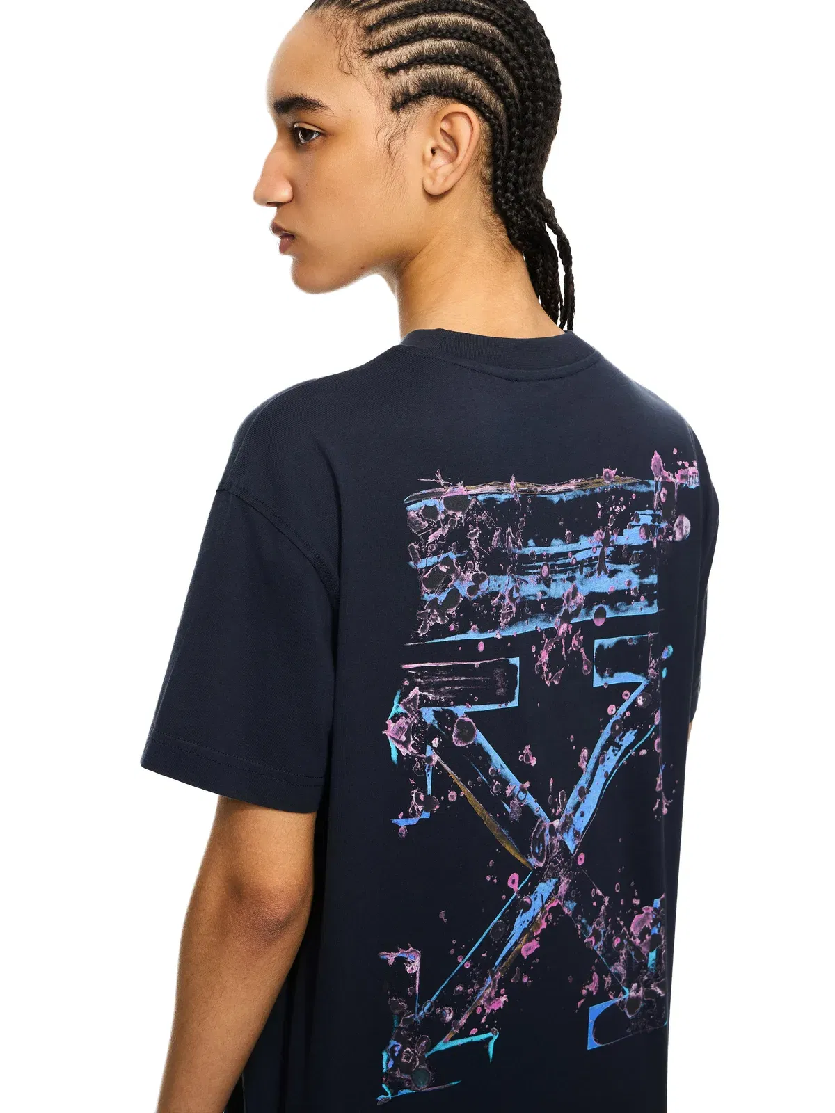 Off-White Dripped Watercolor Arrow Tshirt