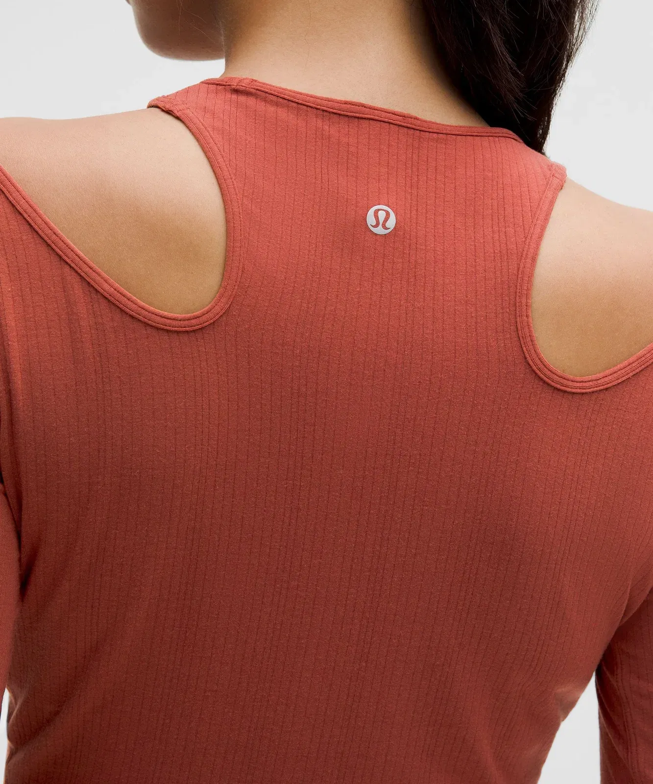 Lululemon Women's Shoulder Cut-Out Yoga Long-Sleeve Shirt