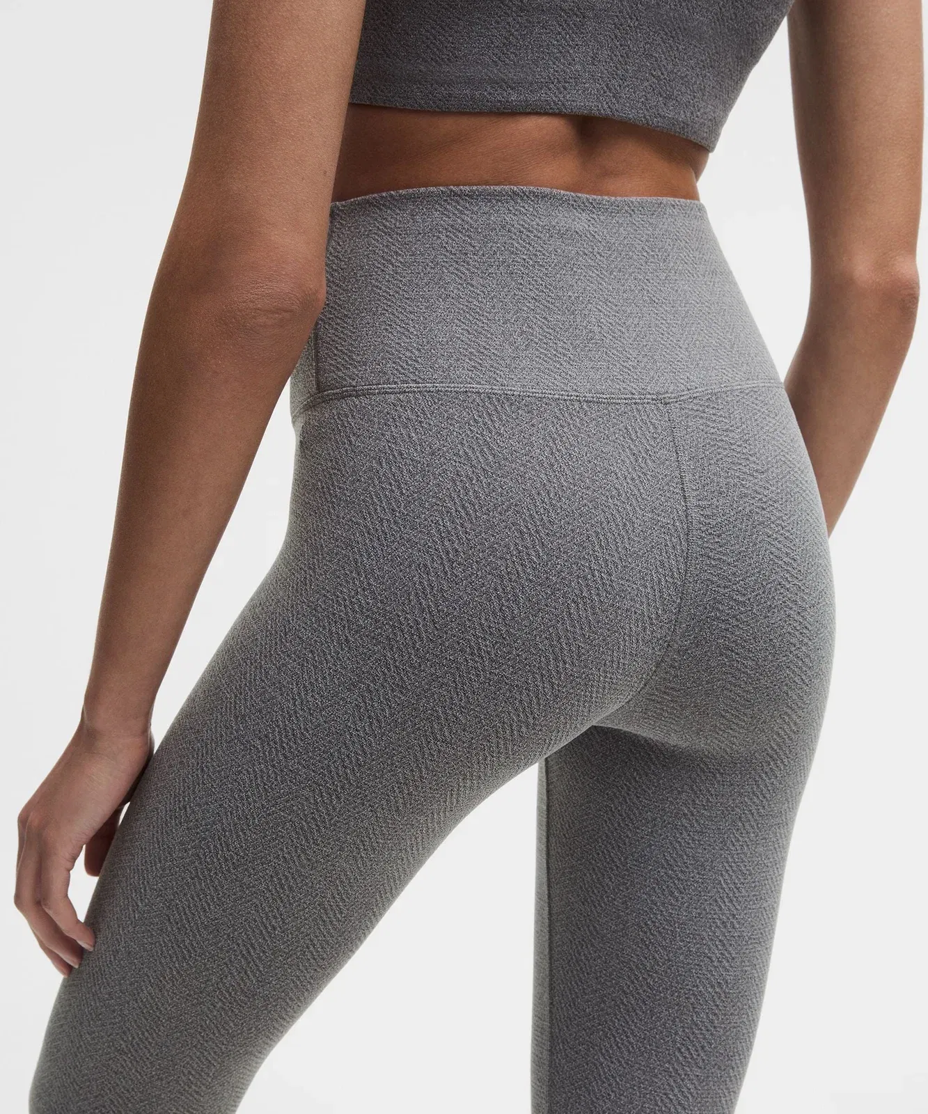 Lululemon Women's Wunder Train High-Rise Tight 25" *Herringbone