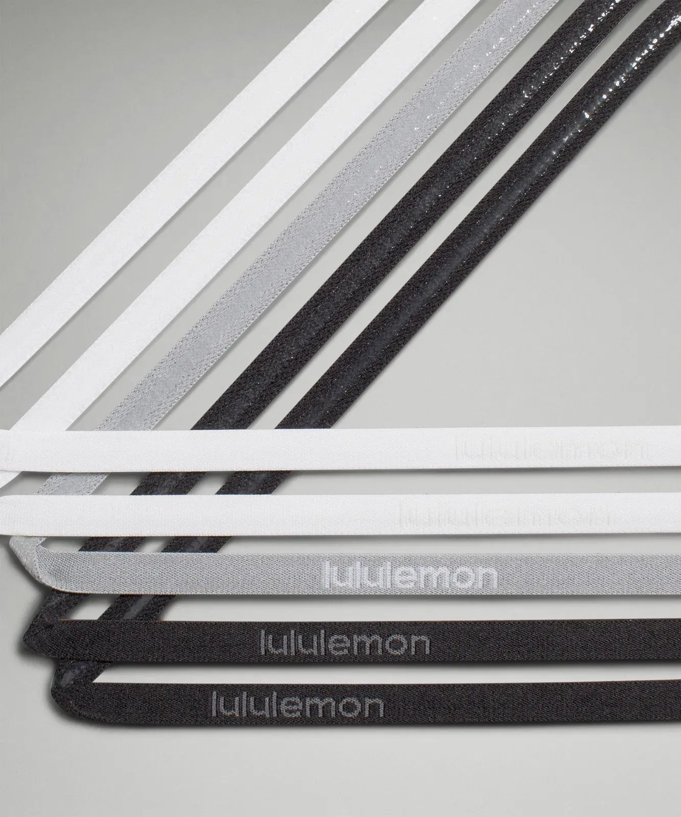 Lululemon Women's Skinny Adjustable Headbands *5 Pack