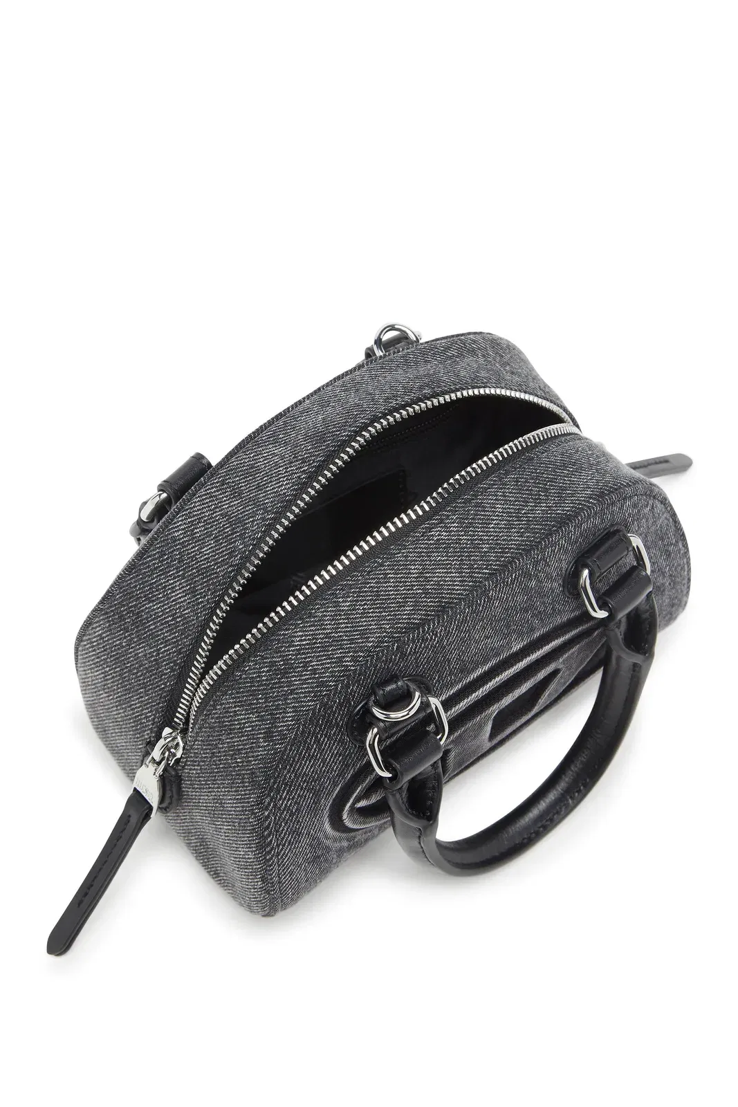 Diesel 1Dr Dome Crossbody Grey