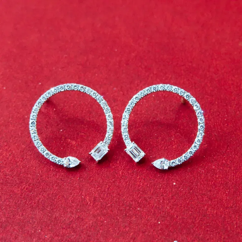 Brekie Hoop Lab Grown Diamond Earrings_in_stock