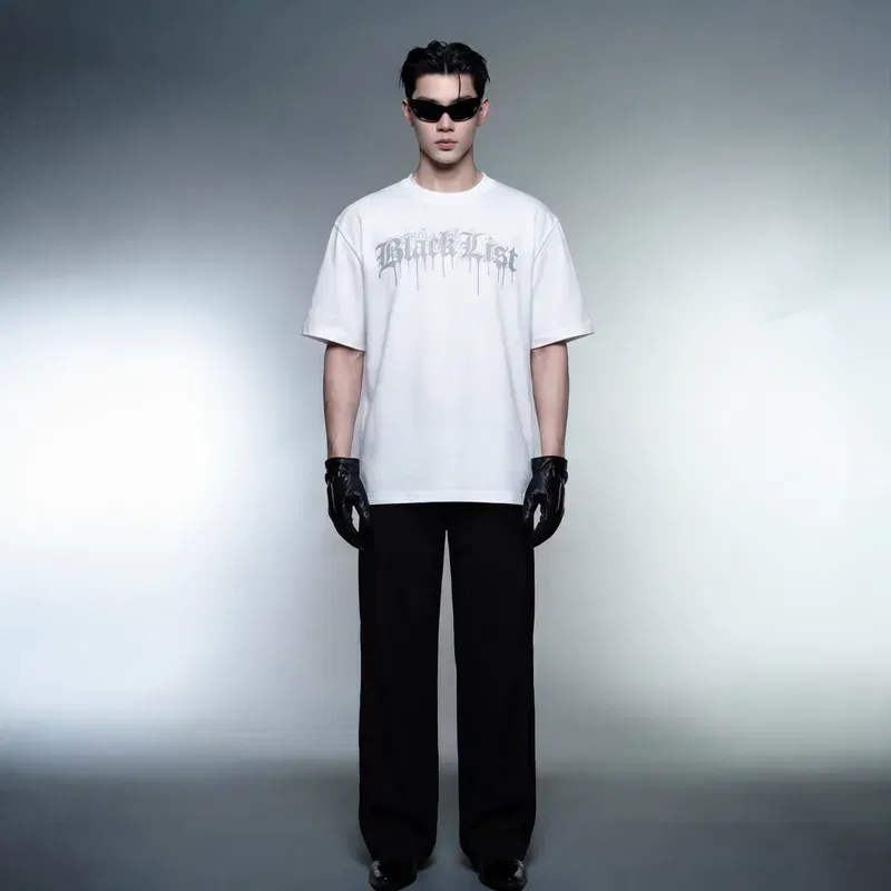 Blacklist Drip White 2.0 Black T-Shirt