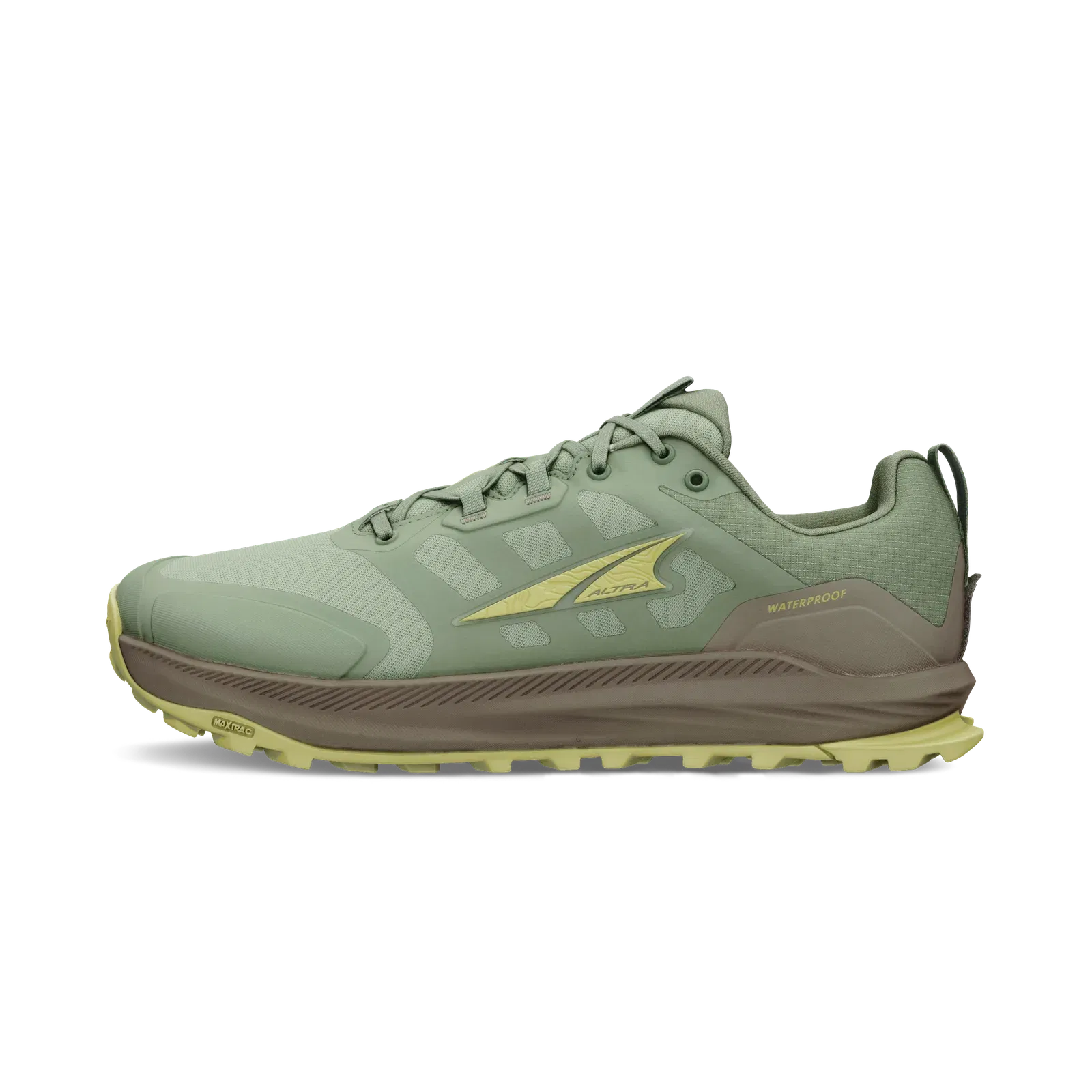 Altra Men's Lone Peak 9 Waterproof Low Green
