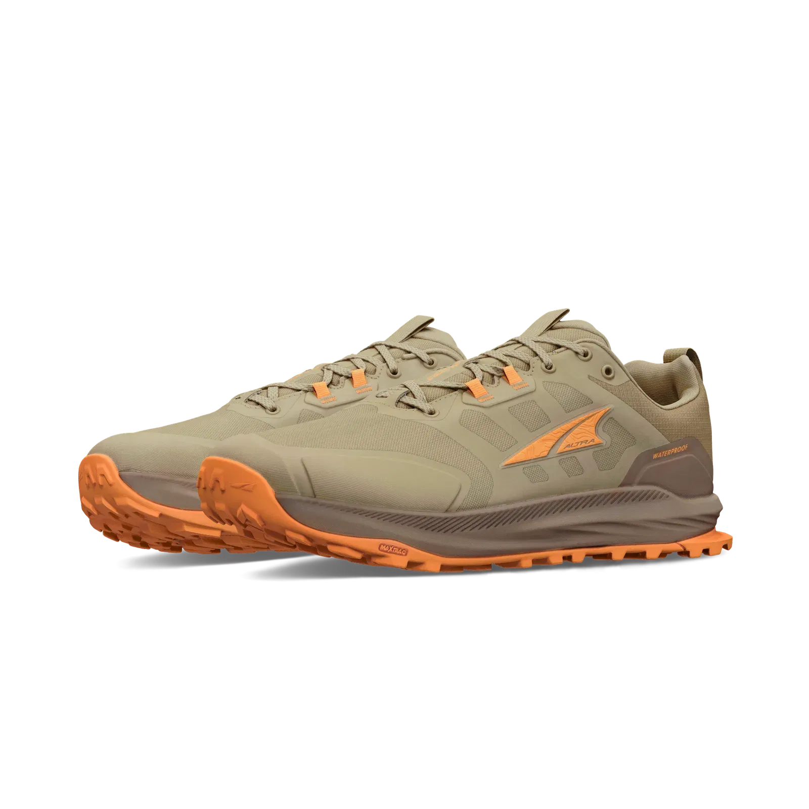 Altra Men's Lone Peak 9 Waterproof Low Brown
