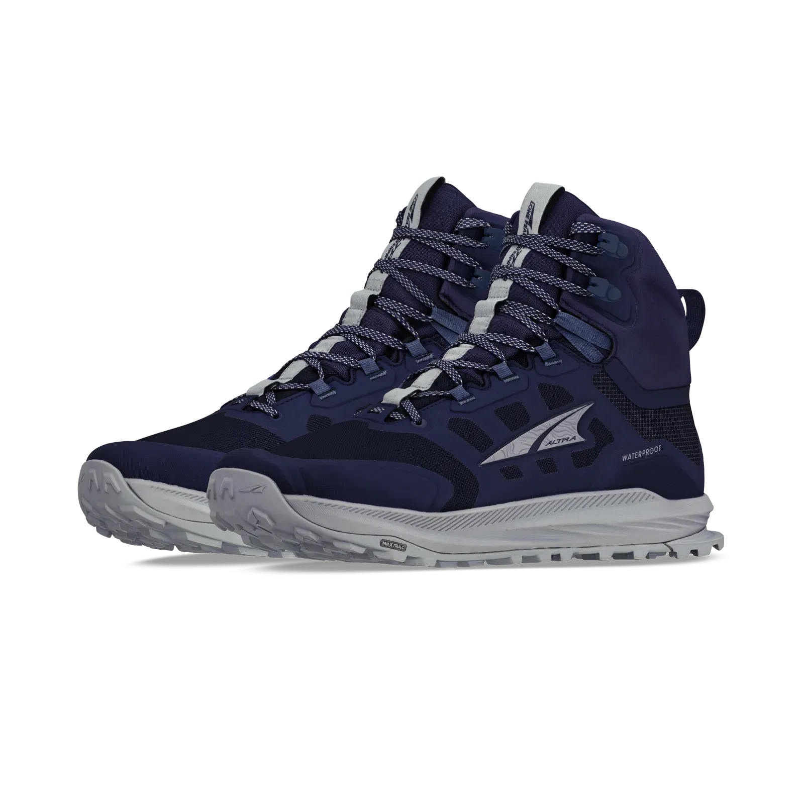 Altra Men's Lone Peak 9 Waterproof Mid Navy