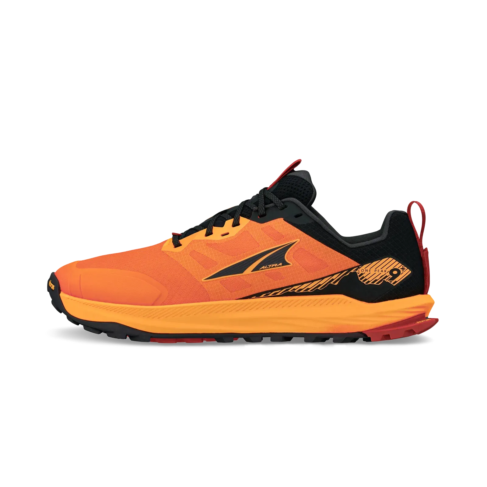Altra Men's Lone Peak 9+ Orange/Black