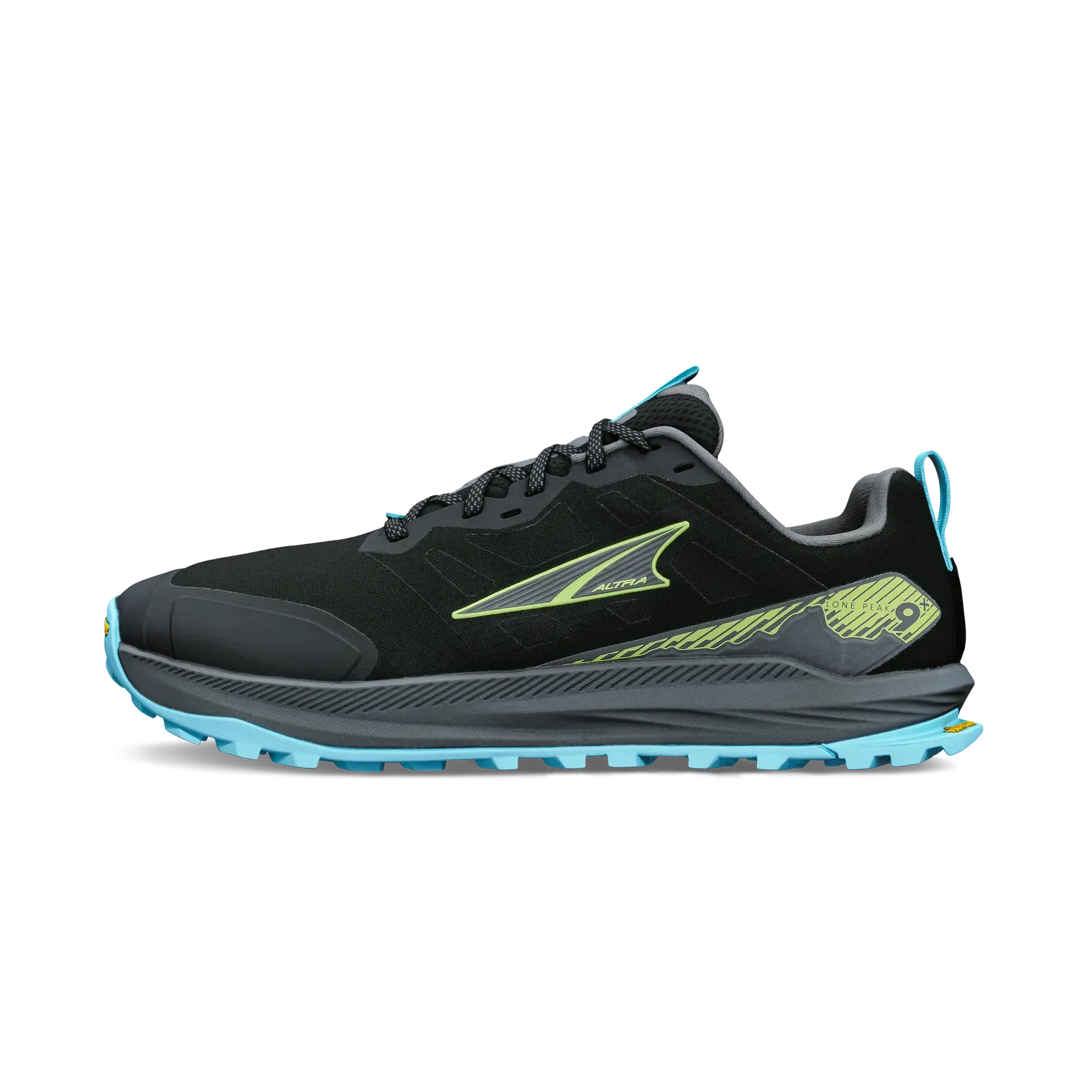 Altra Men's Lone Peak 9+ Black/Lime