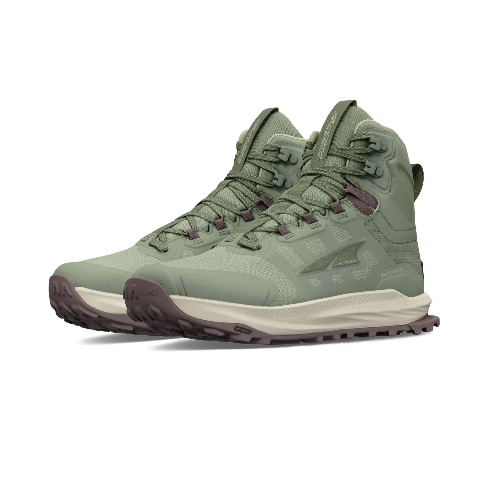 Altra Women's Lone Peak 9 Waterproof Mid Dusty Olive