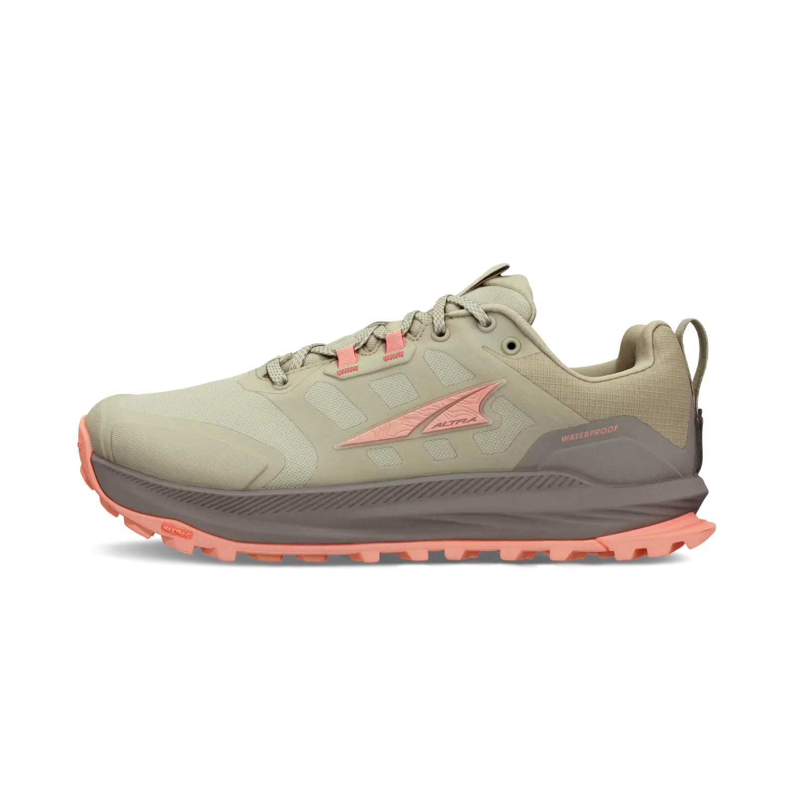 Altra Women's Lone Peak 9 Waterproof Low Taupe