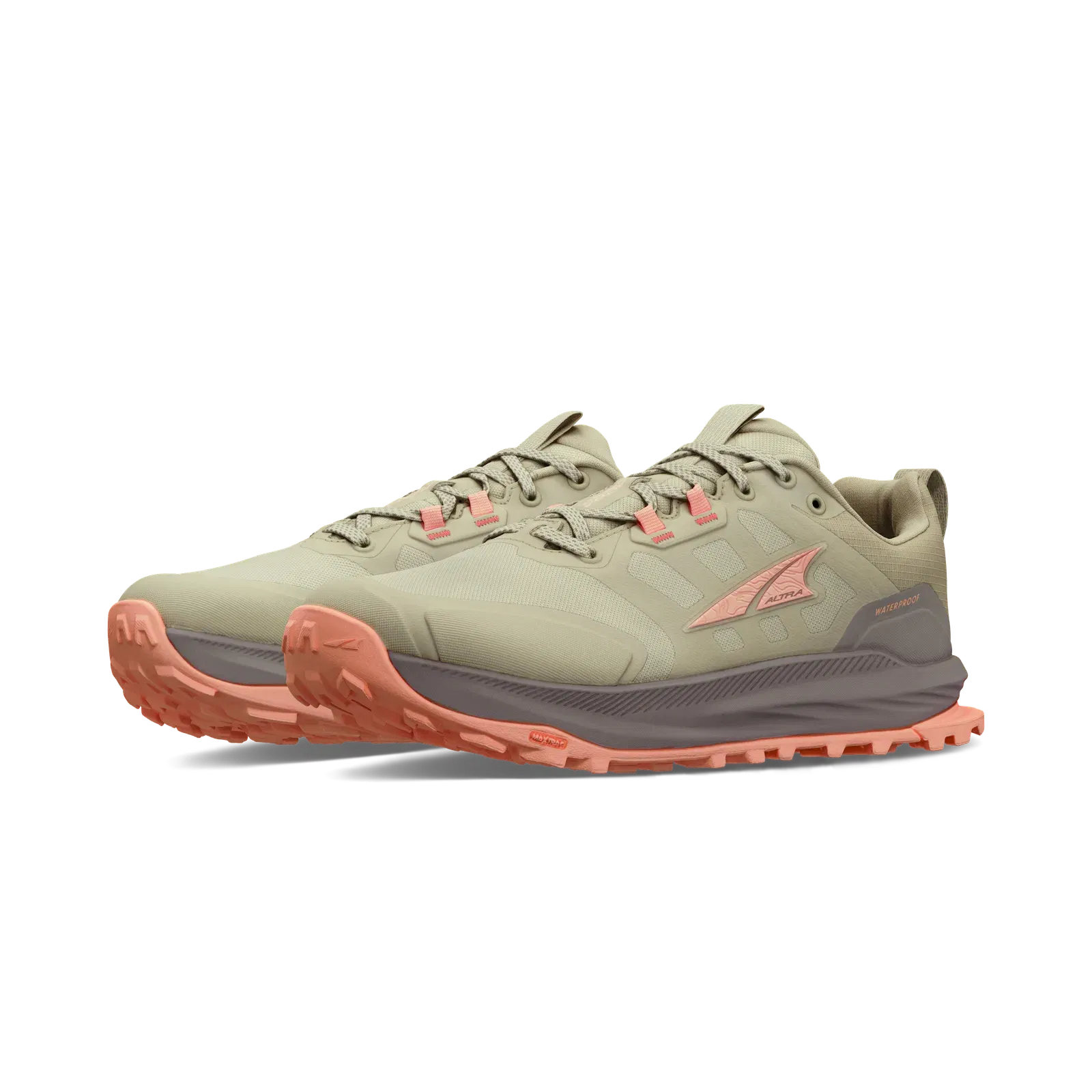 Altra Women's Lone Peak 9 Waterproof Low Taupe